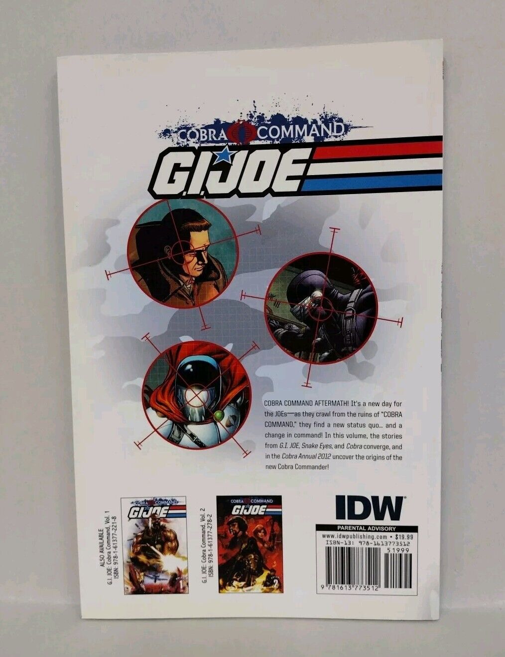 GI Joe Cobra Command Vol 3 (2012) Aftermath IDW TPB SC New 