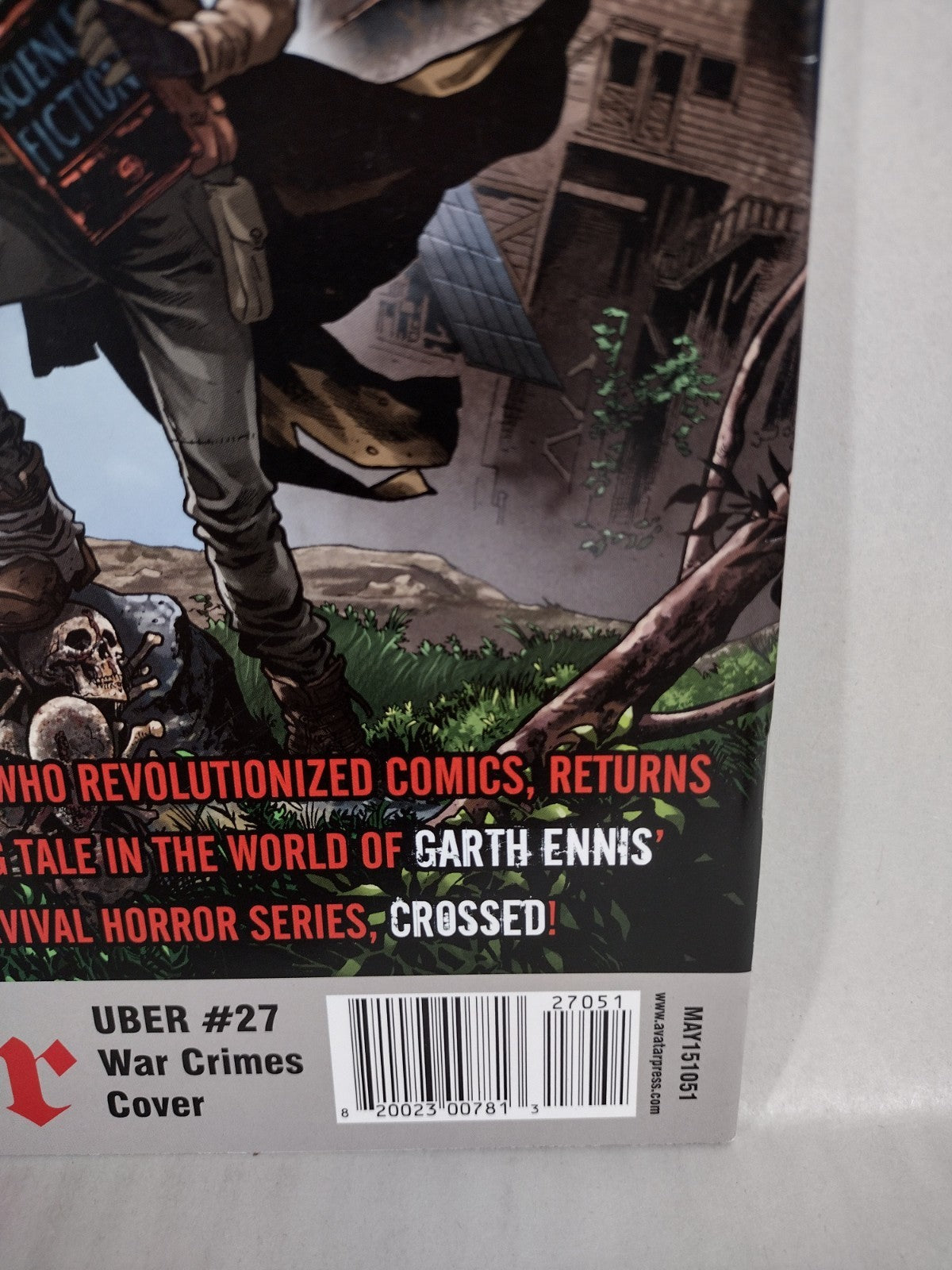 Uber #27 (2015) Avatar Press Comic Kieron Gillen War Crimes Var Last Issue VF-NM