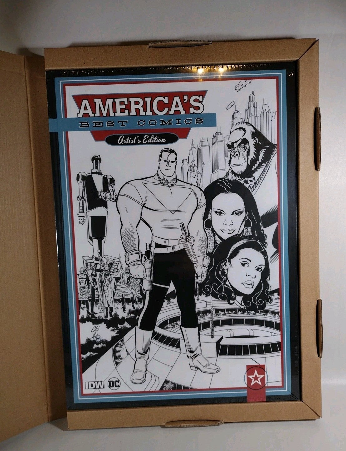 AMERICA'S BEST COMICS IDW ARTISTS EDITION HC (2017) Promethea/Tom Strong New