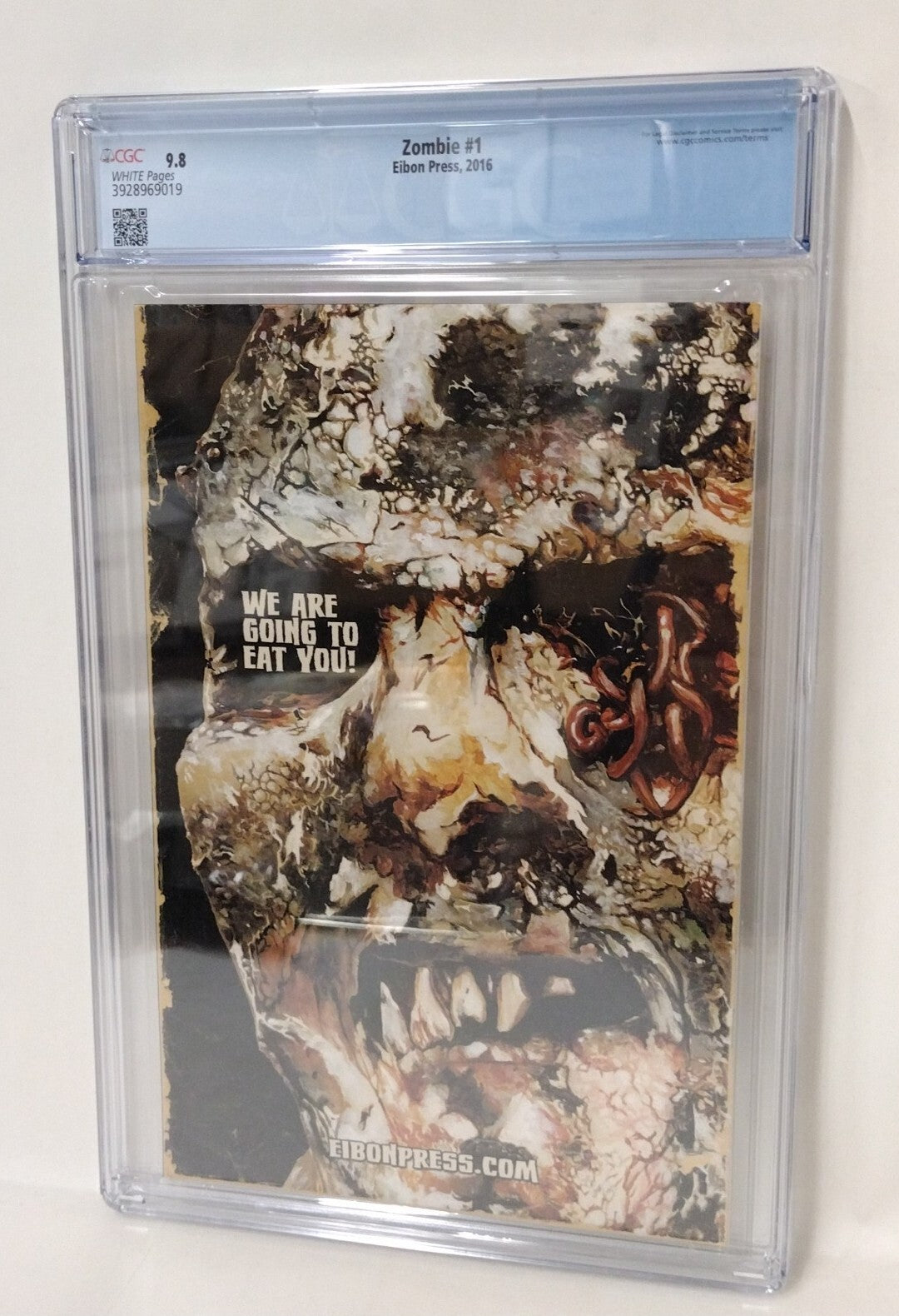 Lucio Fulci ZOMIBIE #1 (2016) Variant Cover Eibon Press Comic CGC 9.8 NM 1:1000