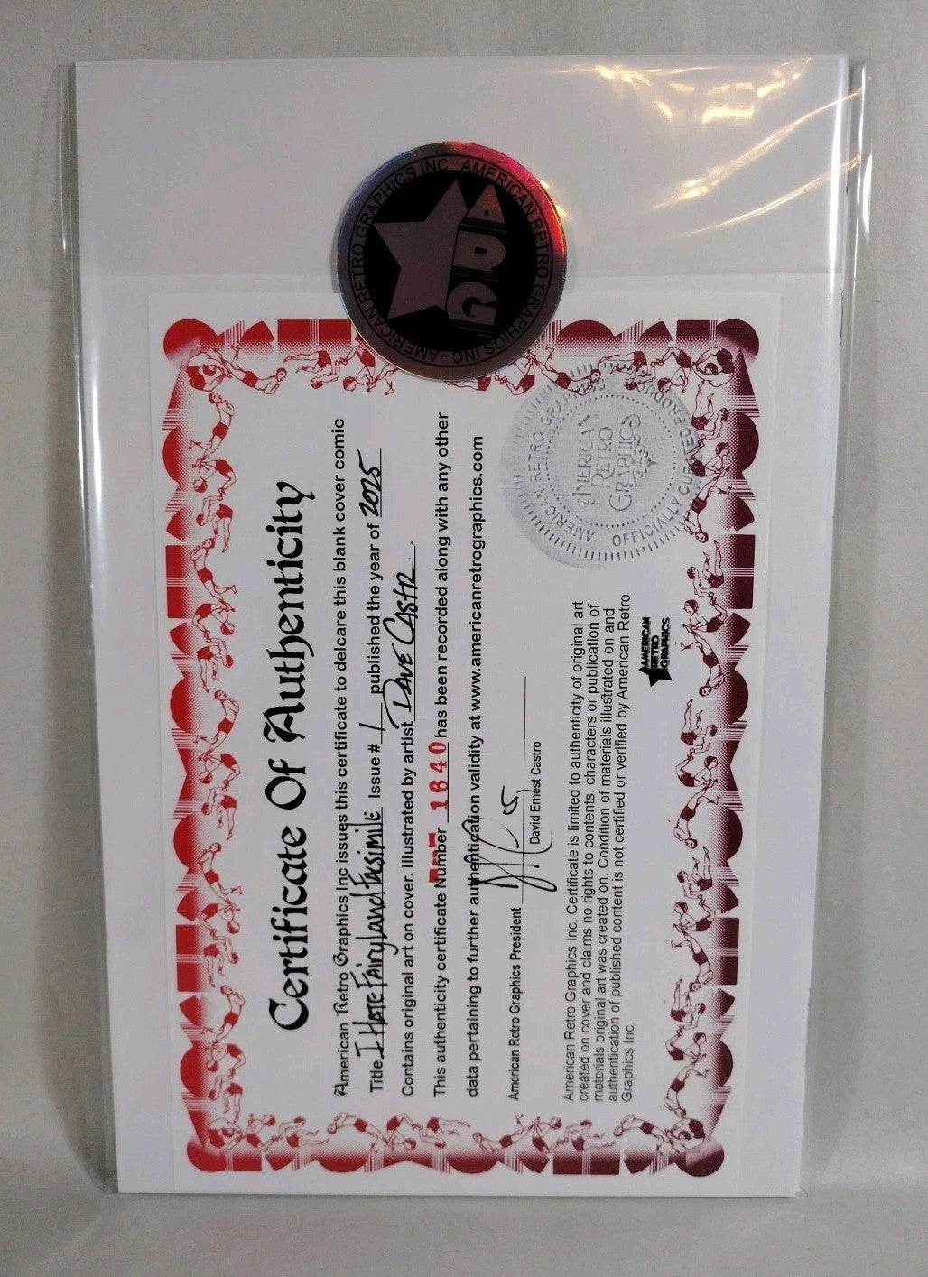 I Hate Fairyland #1 Facsimile Ed Image Comic Sketch Cover Var W Original DCastr 