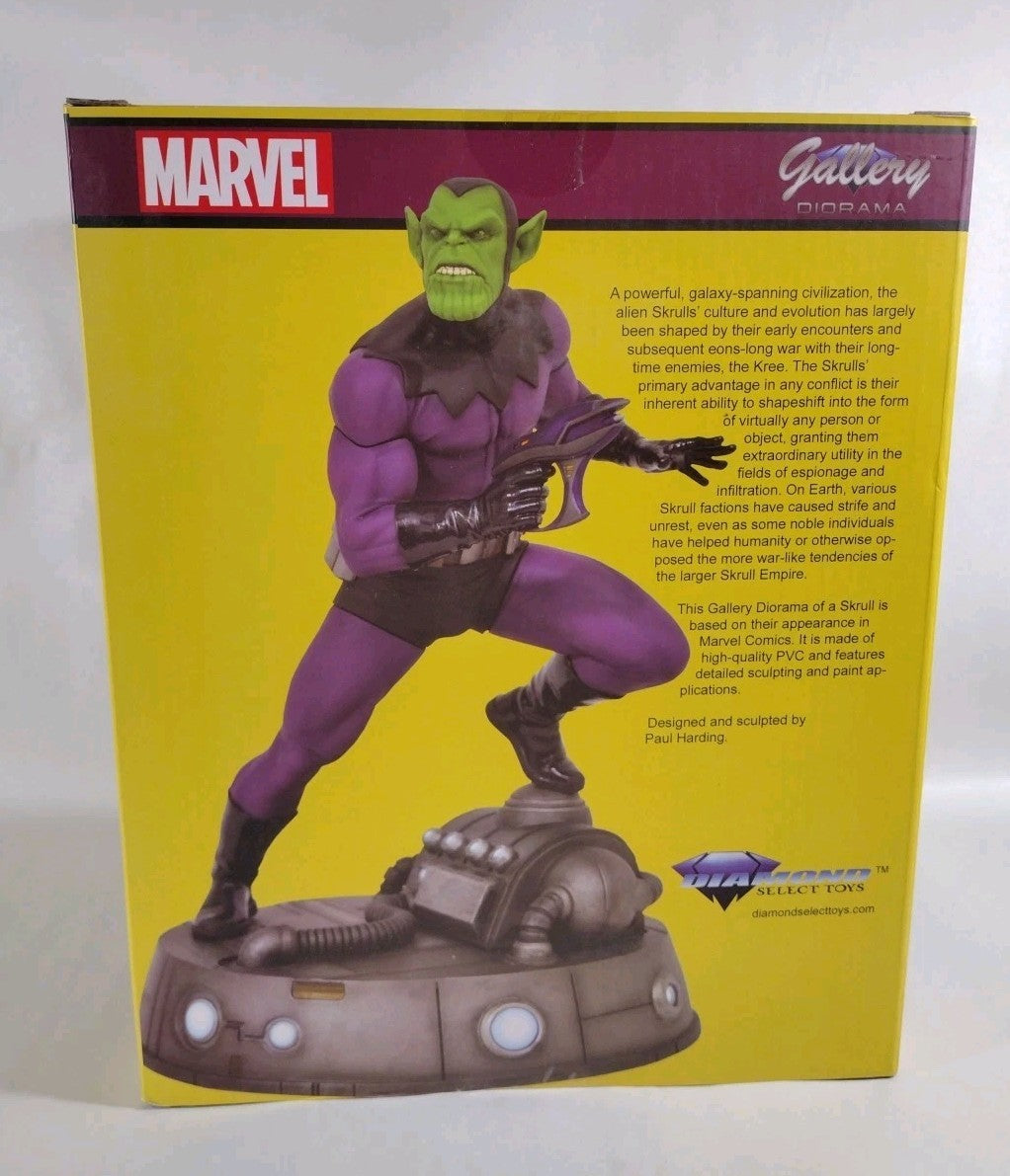 Marvel Gallery Skrull 10" PVC Diorama Diamond Select New In Box