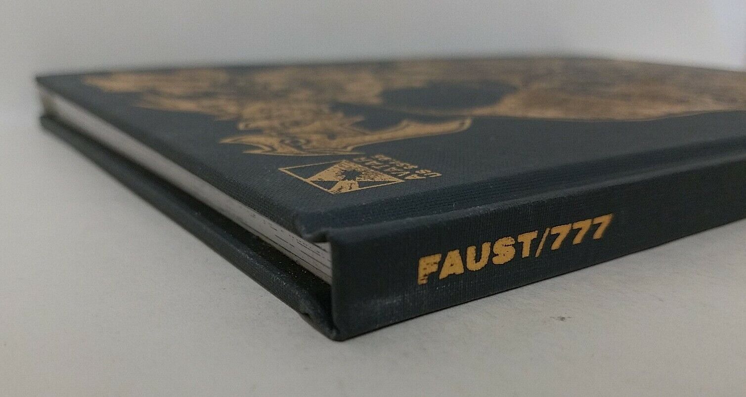 Faust 777 Wrath (2008) Gold Foil Hardcover Rare Tim Vigil Avatar HC New