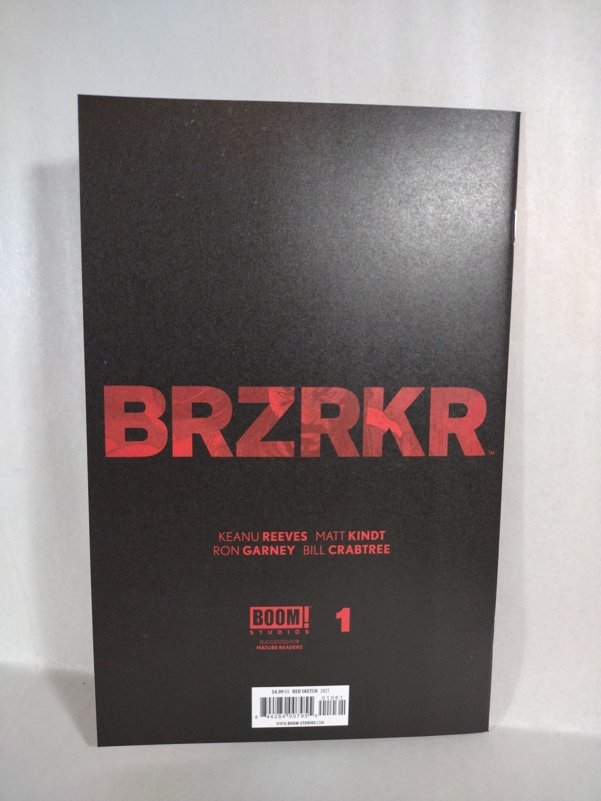 BRZRKR (2021) Boom Comic Lot #1 2 3 4 5 8 Poetry Of Madness 1 Keanu Reeves NM
