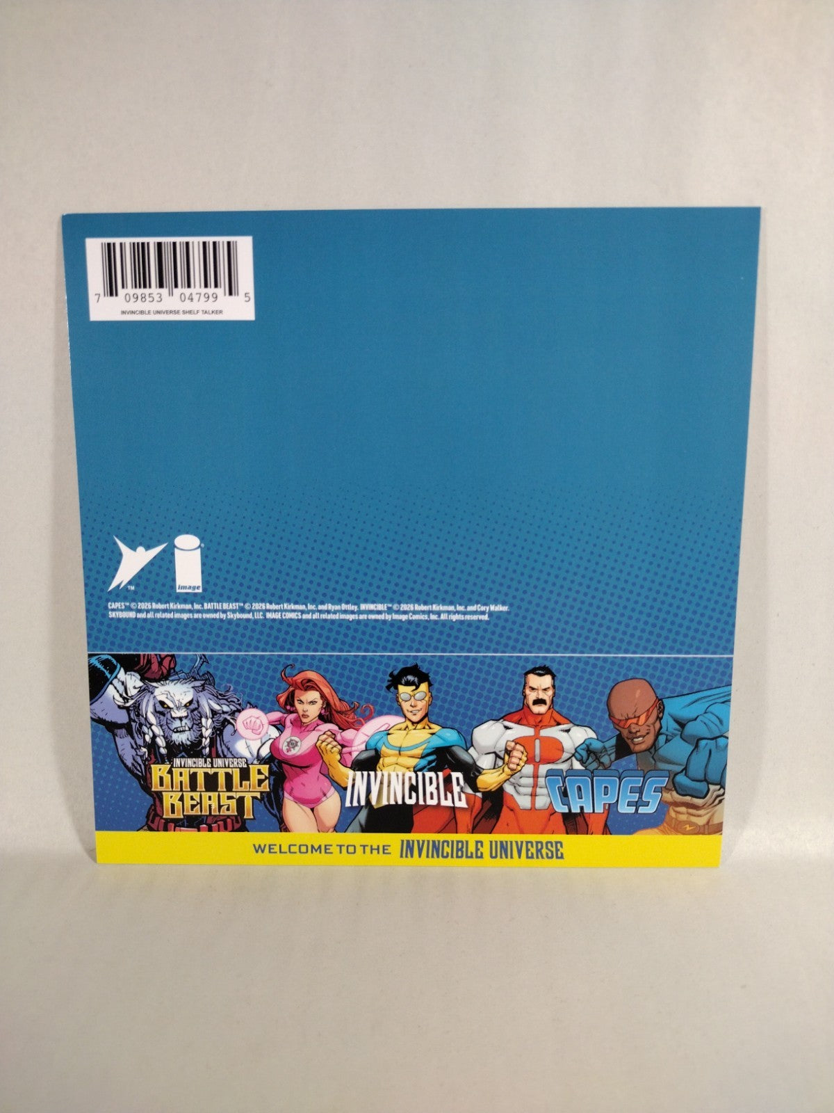 Skybound 2025 Shelf Talker Lot Of 3 Invincible Universal Monsters New