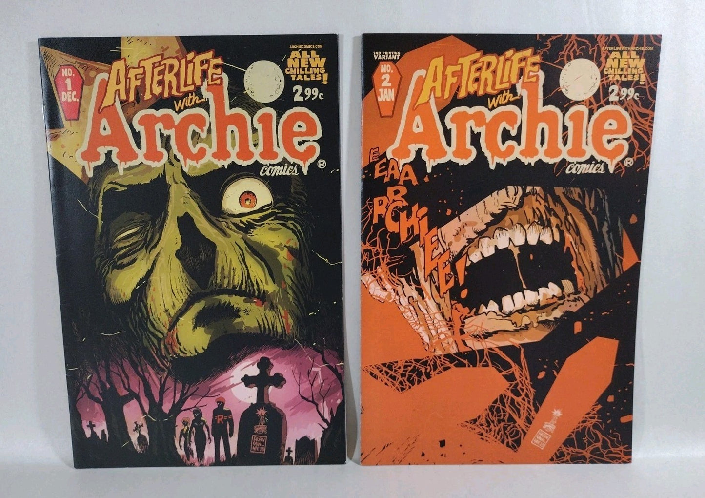 Afterlife With Archie (2013) Complete Comic Set  #1-10 HCF Pepoy Variants VF-NM