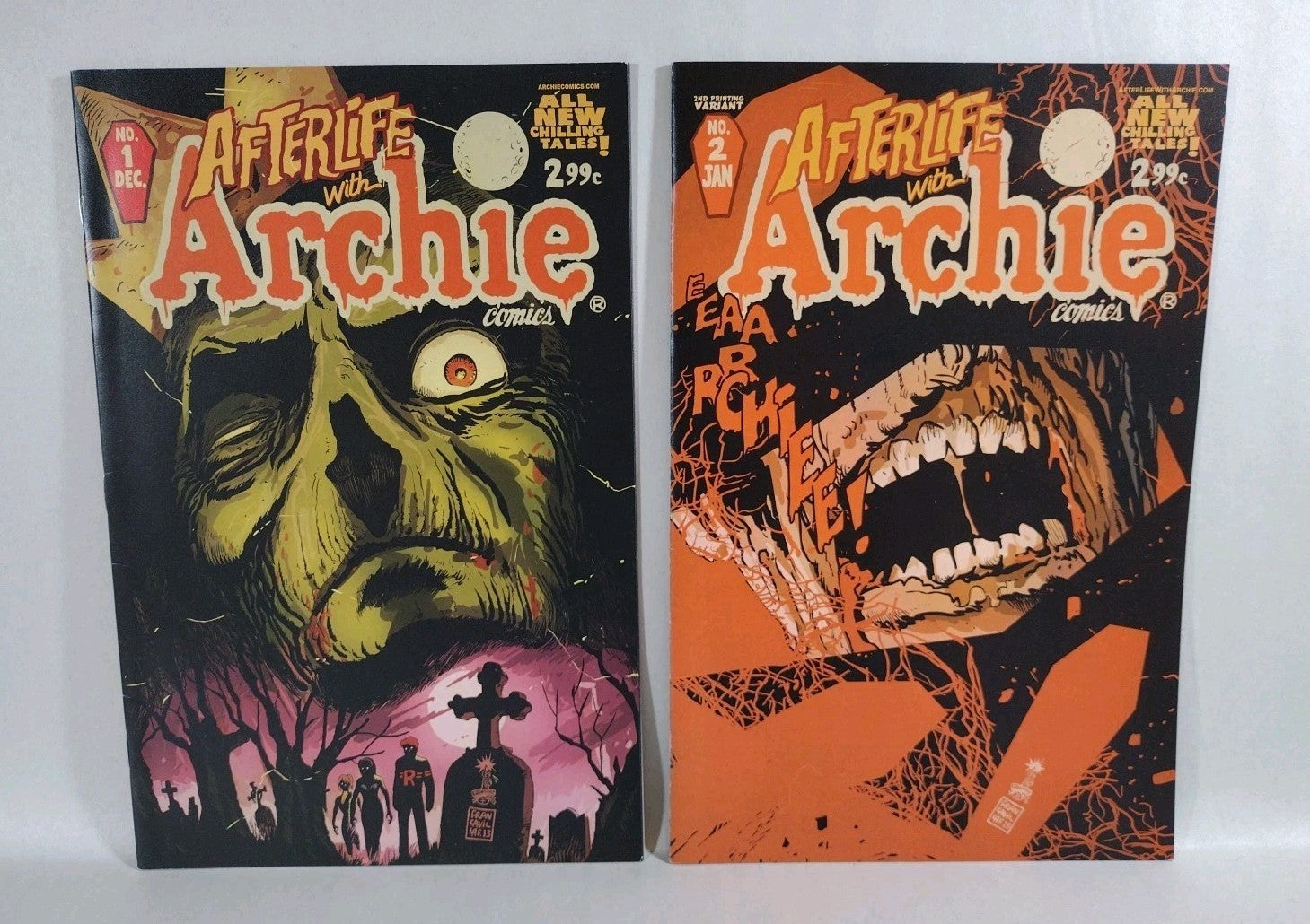 Afterlife With Archie (2013) Complete Comic Set  #1-10 HCF Pepoy Variants VF-NM