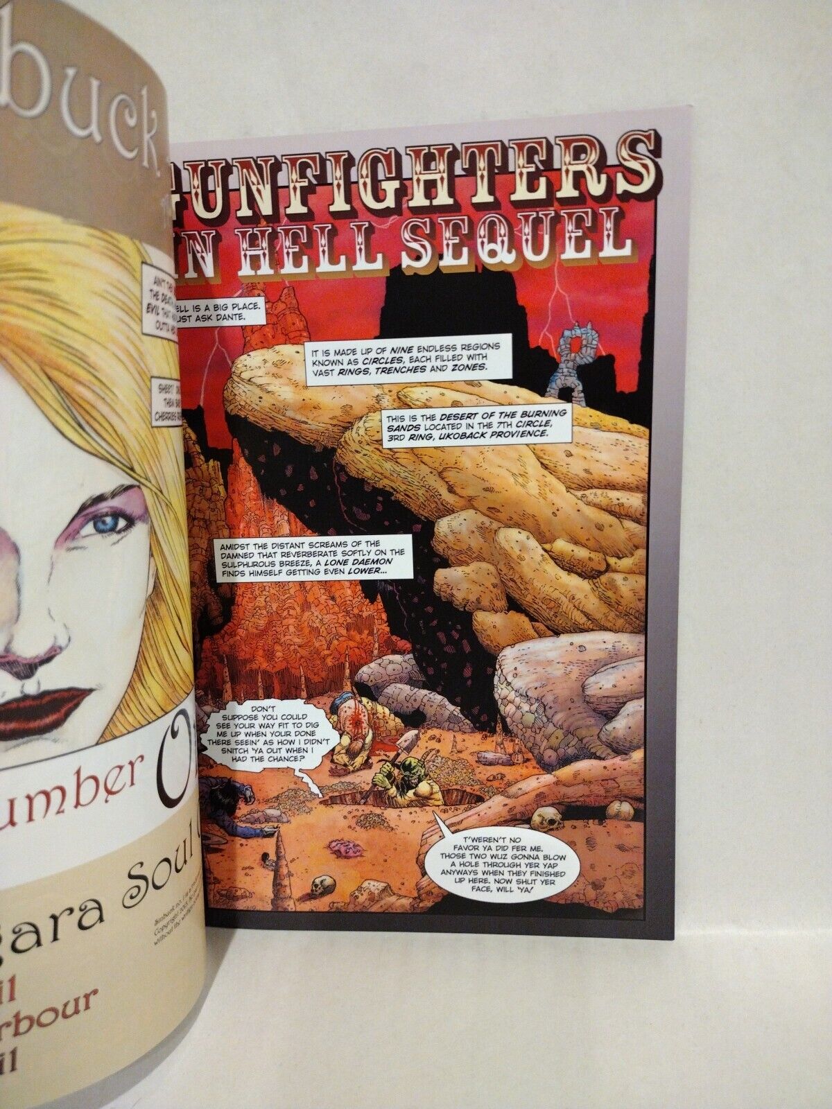 Gunfighters In Hell: Sinbuck #1 (2013) Angel Eyes Signed Joe Tim Vigil