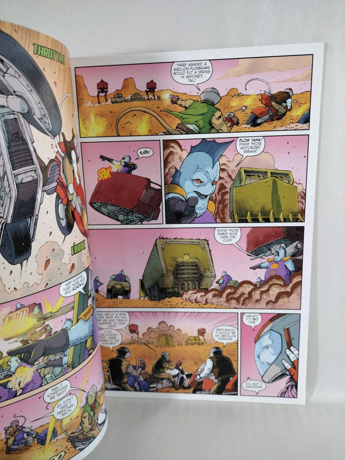 Biker Mice From Mars #1 (2025) Volume 2 Nacelle Smunchy Variant Set VF-NM