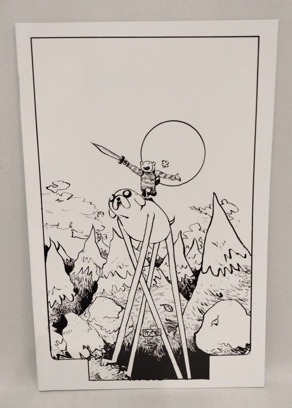 Adventure Time #11 (2013) Boom Comic Paul Pope 1:20 Virgin Sketch Variant Cover