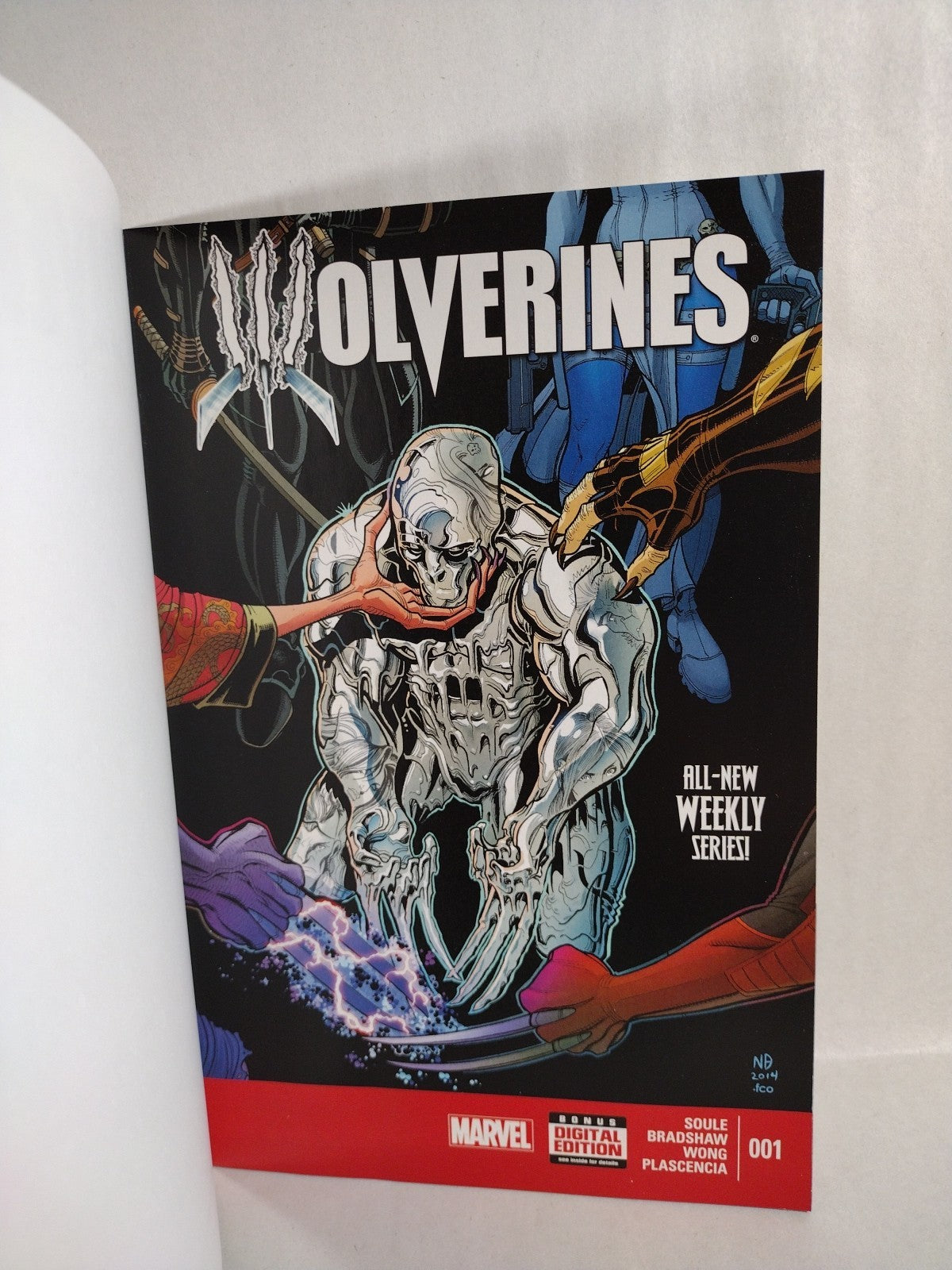 Wolverines #1 (2015) Marvel Blank Sketch Cover Variant Comic New NM