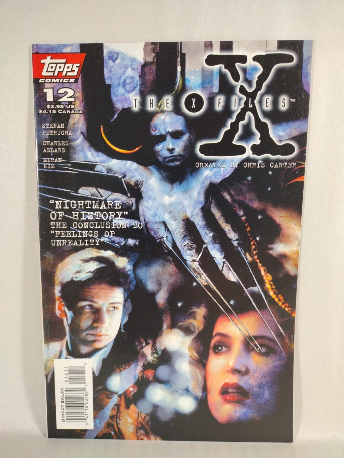 X-Files (1995) Topps Comic Lot #2 3 4 5 12 Charlie Adlard VF-NM