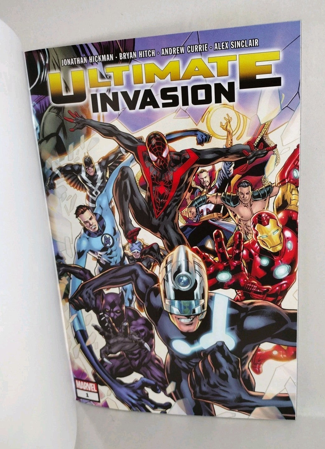 Ultimate Invasion #1 (2023) Marvel Blank Sketch Cover Variant Comic NM