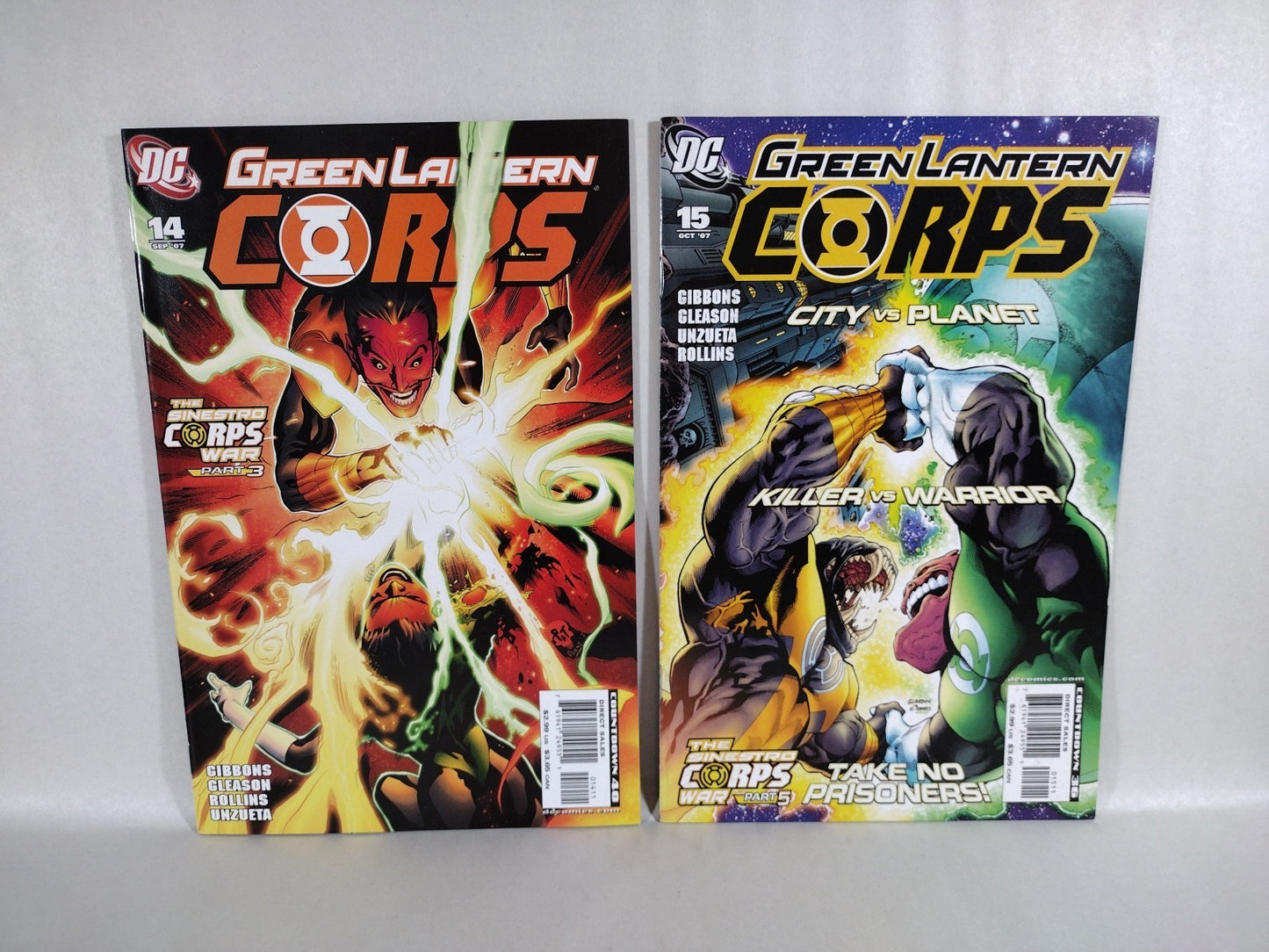Green Lantern Sinestro Corps War (2007) Complete DC Comic Pt 1-11 + Epilogue 