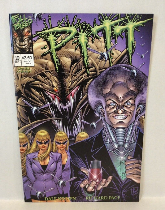 Pitt #19 (1998) Image Comics Full Bleed Studios Dale Keown Low Print VF