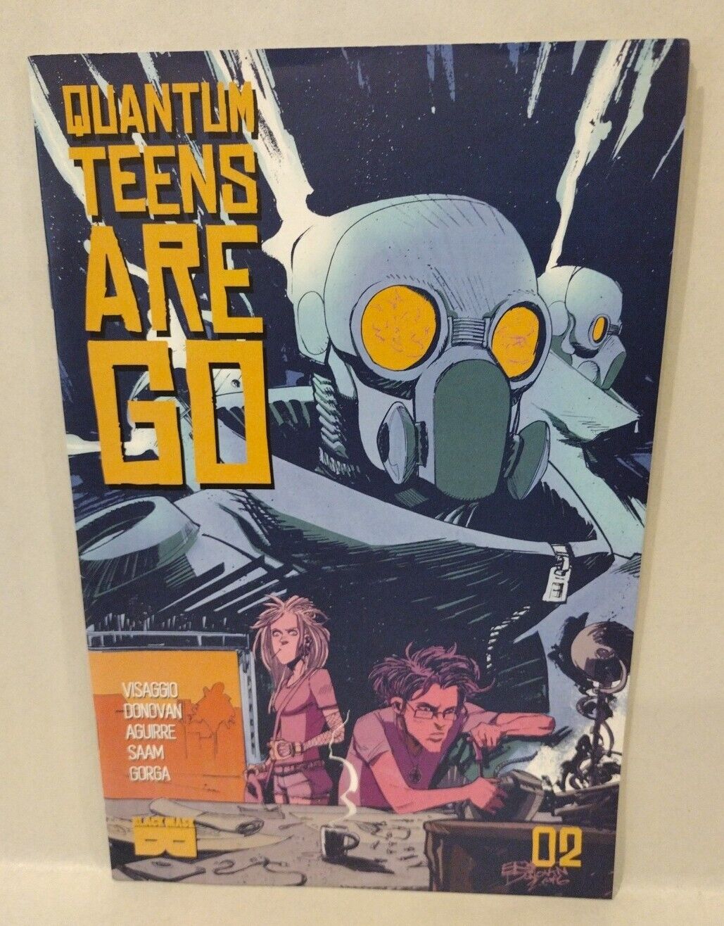 Quantum Teens Are Go (2017) Black Mask Comic Lot Set #1 2 3 4 Visaggio