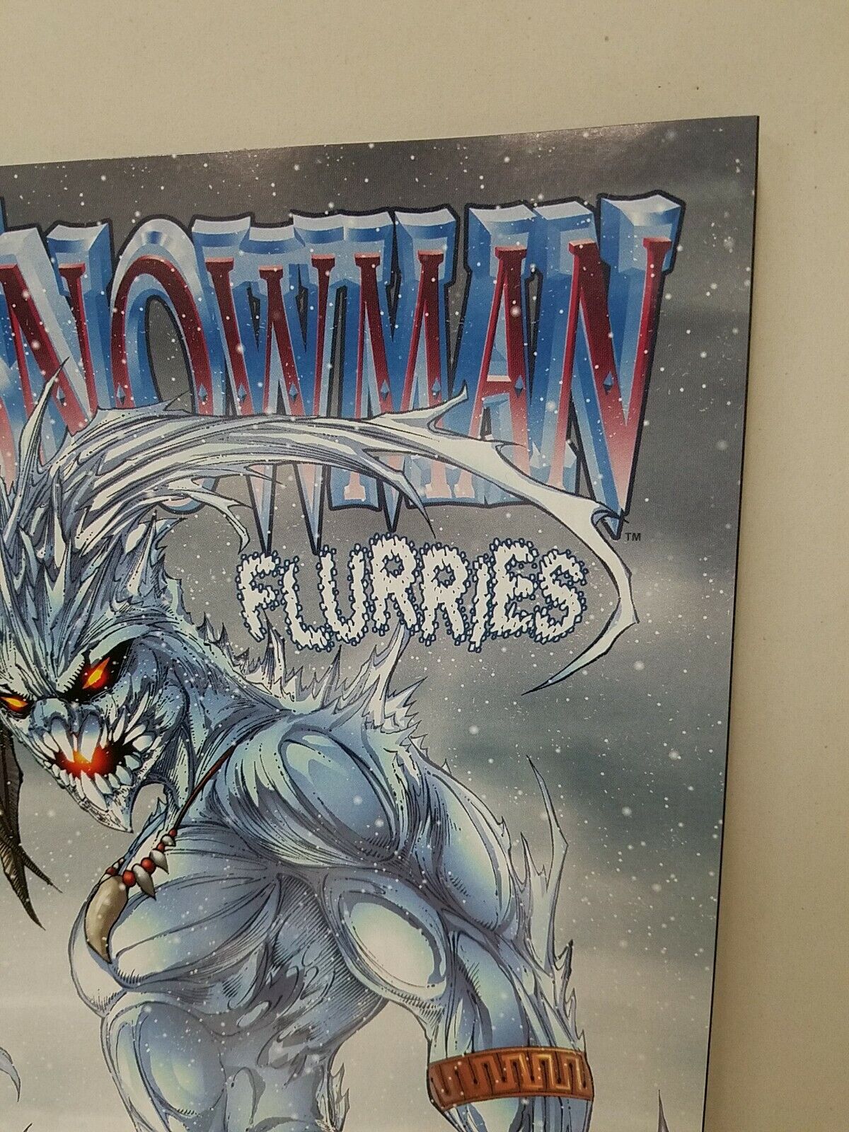 Snowman: Flurries #1 (1999) One Shot Avatar Press Comic HTF Matt Martin Horror