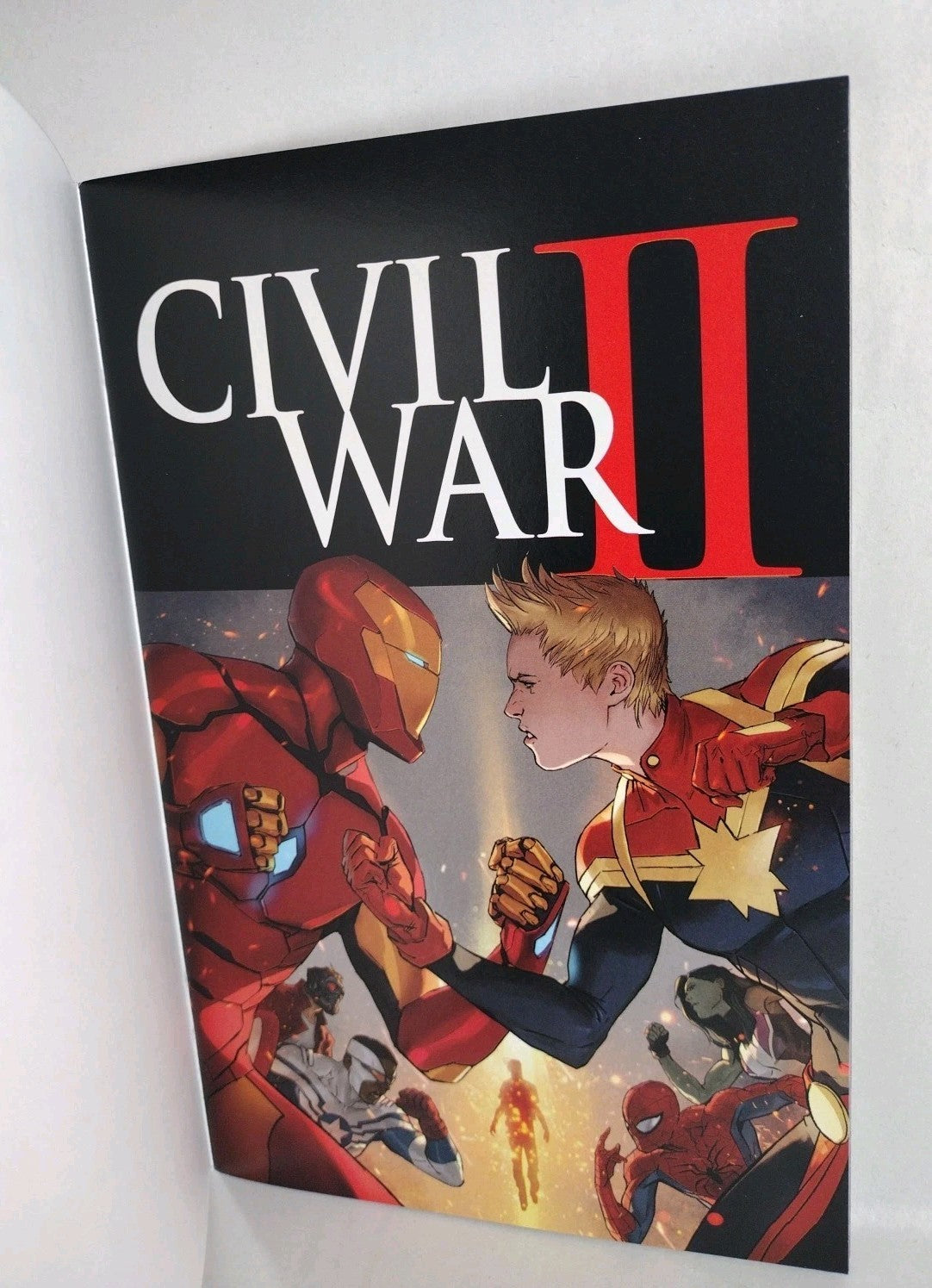 Civil War II #1 (2016) Marvel Blank Sketch Variant Cover Comic New NM