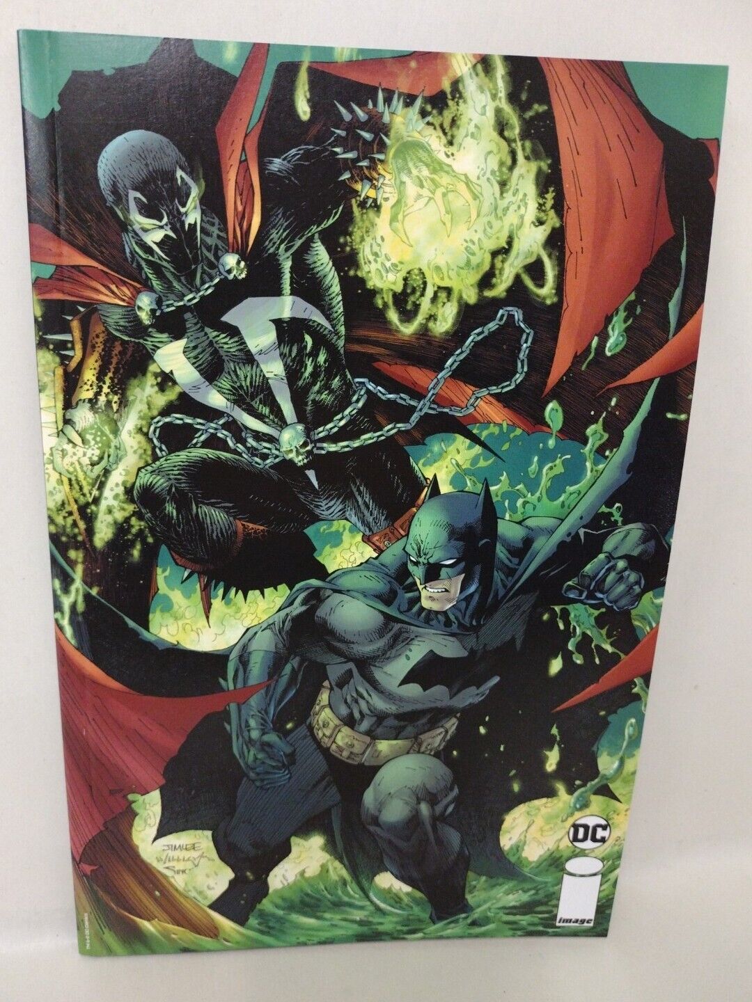 Batman Spawn #1 (2022) Jim Lee Scott Williams Variant Comic DC Image NM