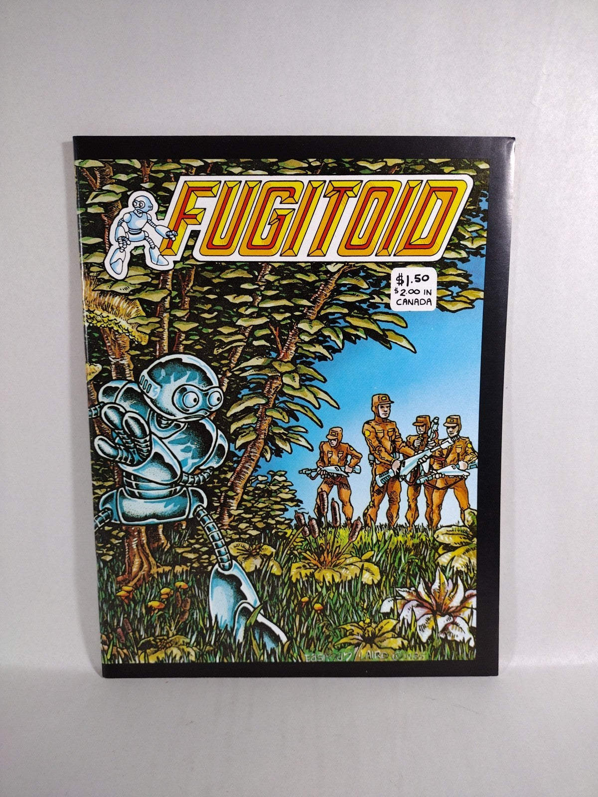 Fugitoid #1 (1985) Mirage Magazine Comic TMNT Triceritons 1st Appearance VF-NM