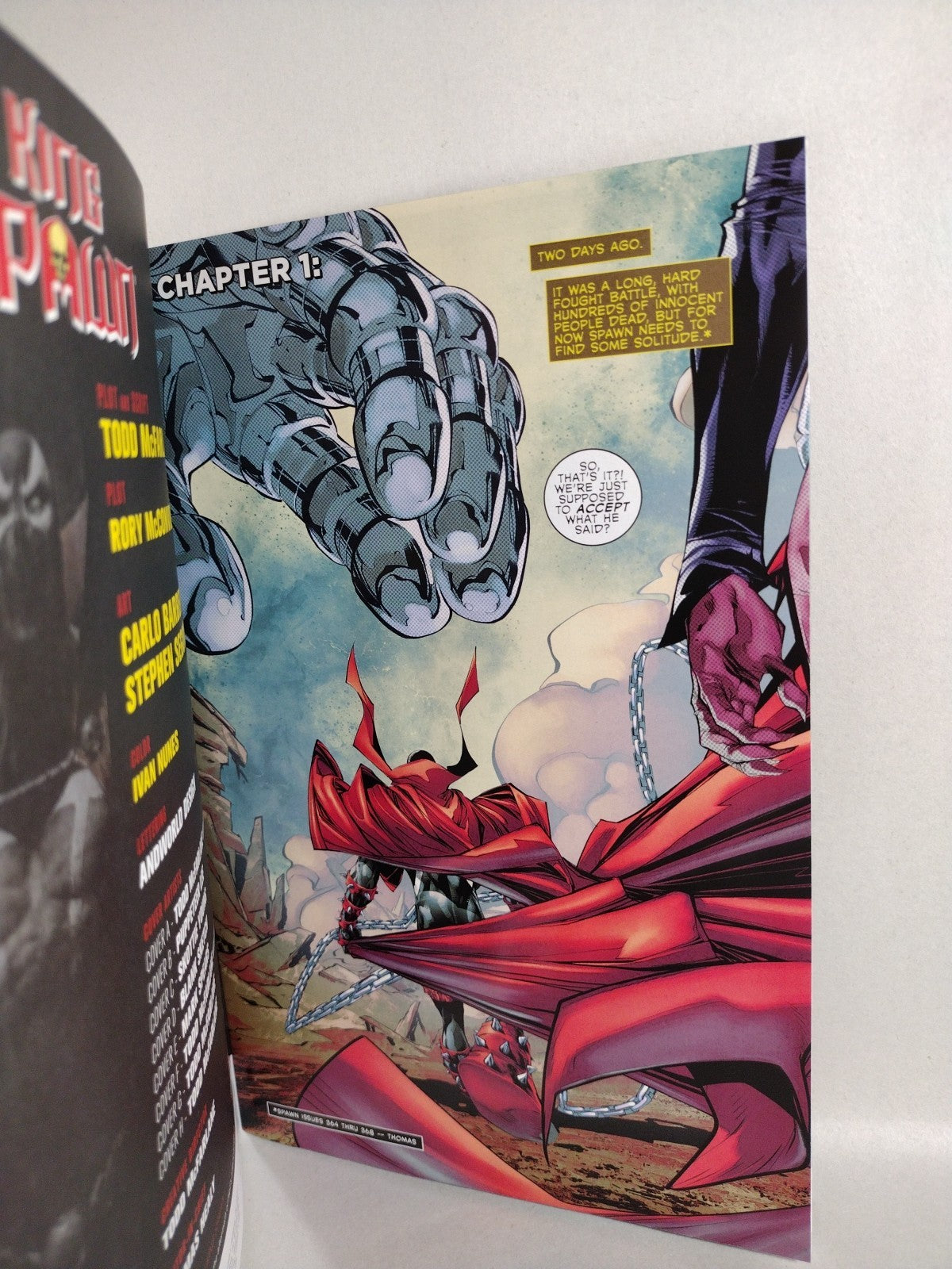 King Spawn #50 (2025) Image Comic Sketch Cover Variant W Original Art Dave Castr