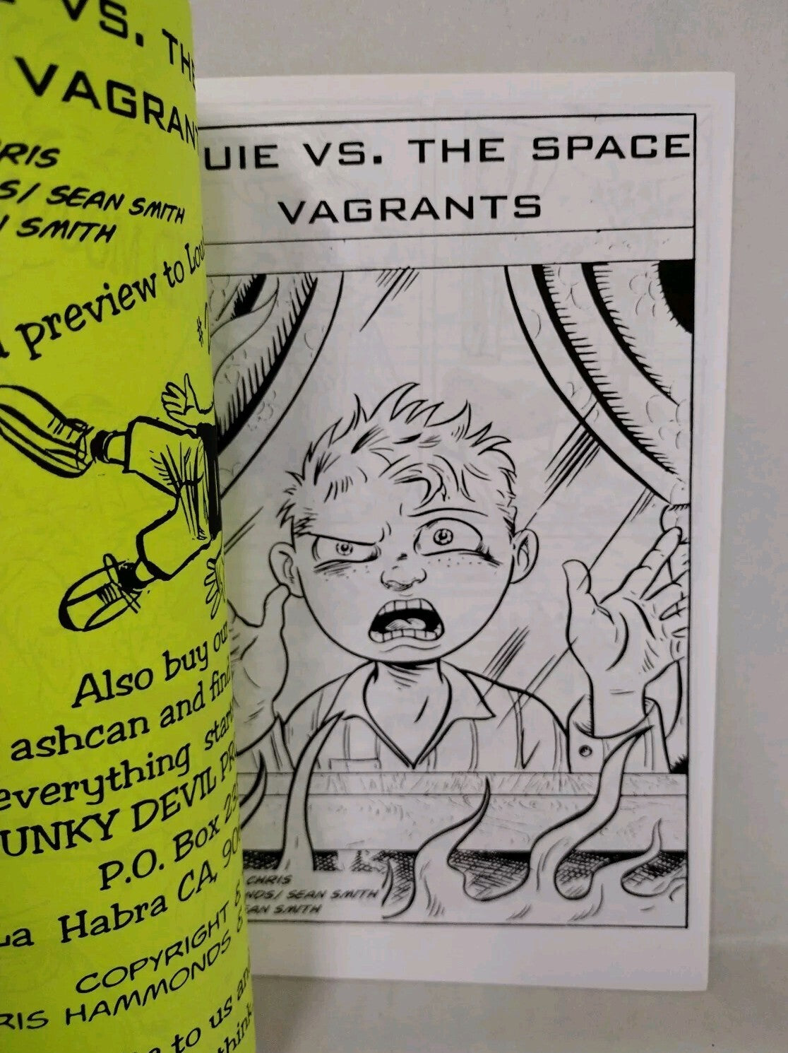 Loud Mouth Louie Ashcan Comic Set #1/2 & #2 (1996) Funky Devil Underground