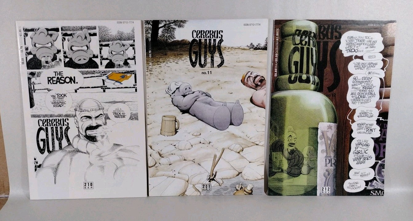 Cerebus The Aardvark #201-218 (1995) Dave Sim Guys Pt 1-18 Comic Lot Set