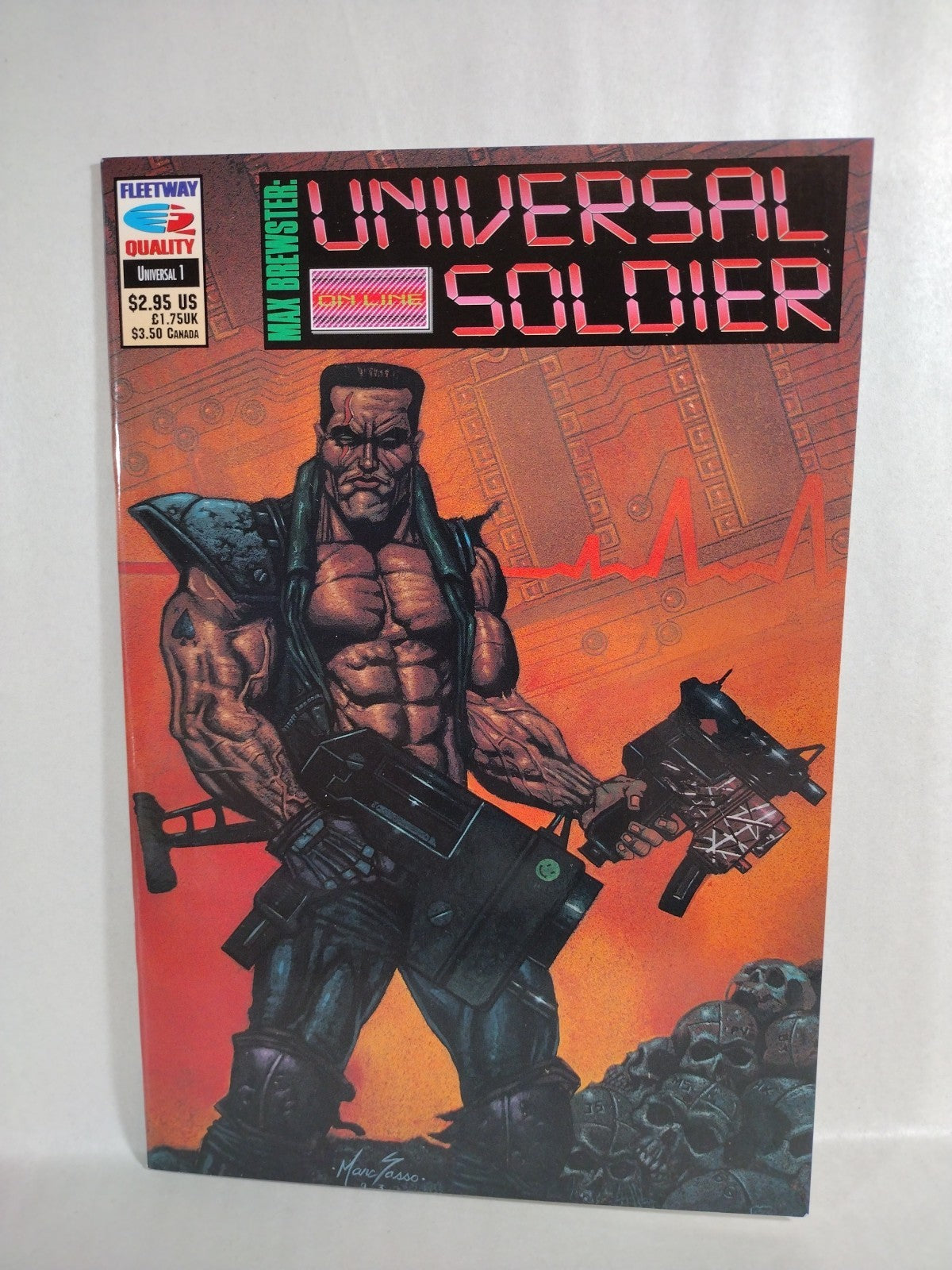 Universal Soldier (1992) Now & Fleetway Comic Set #1 2 3 Max Brewster 1 2 GD-NM