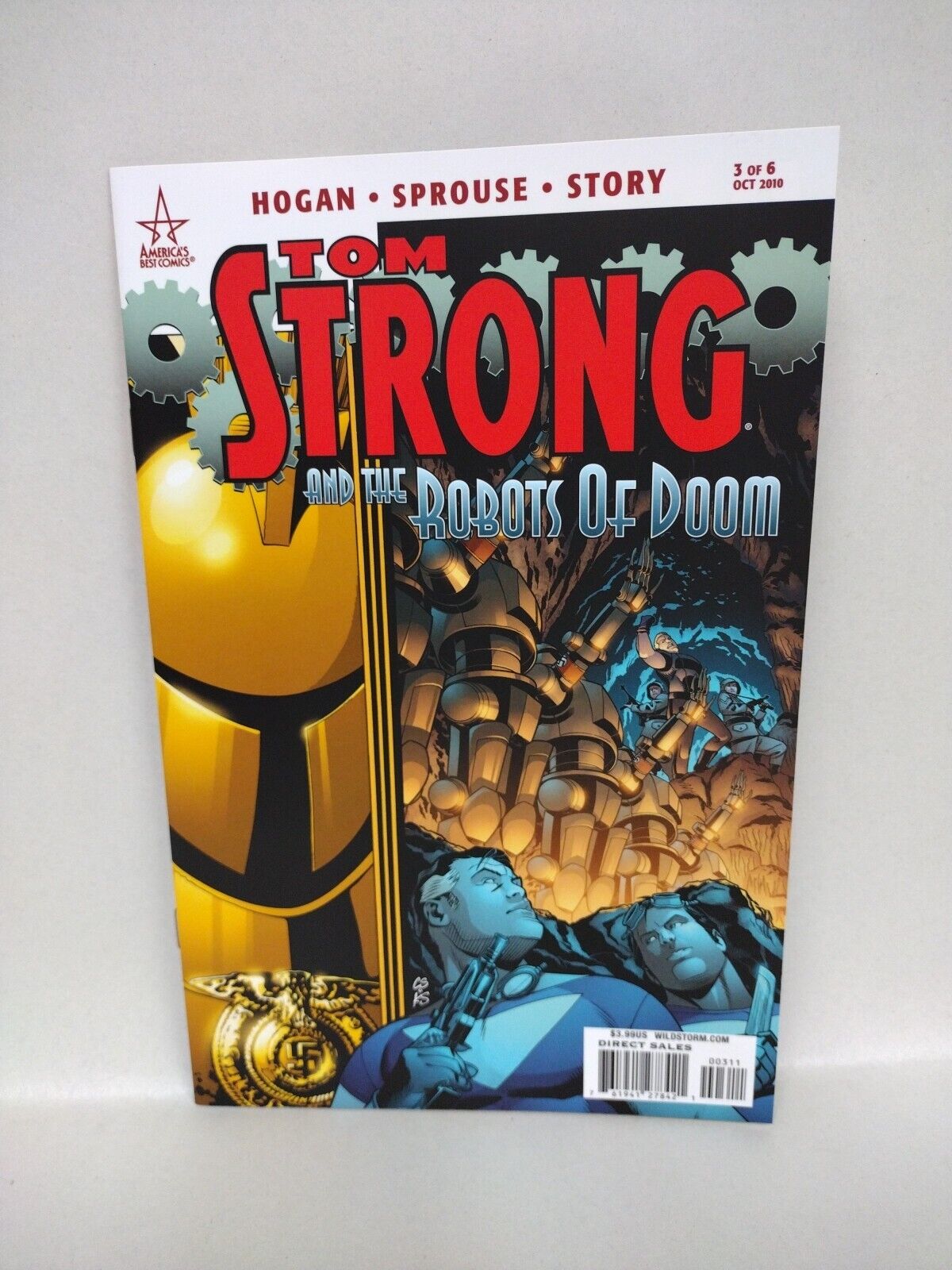 Tom Strong & The Robots of Doom (2010) Complete ABC Comic Lot set 1 2 3 4 5 6 NM