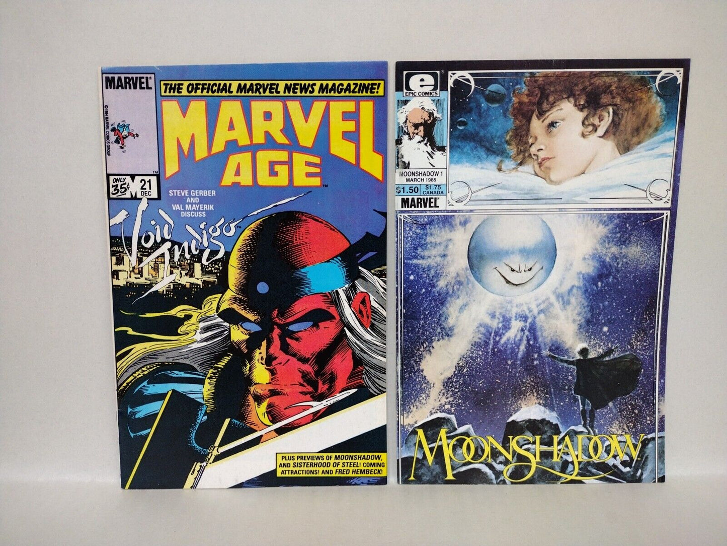 Moonshadow (1986) Complete Marvel Epic Comic Lot Set #1-12 Marvel Age #21