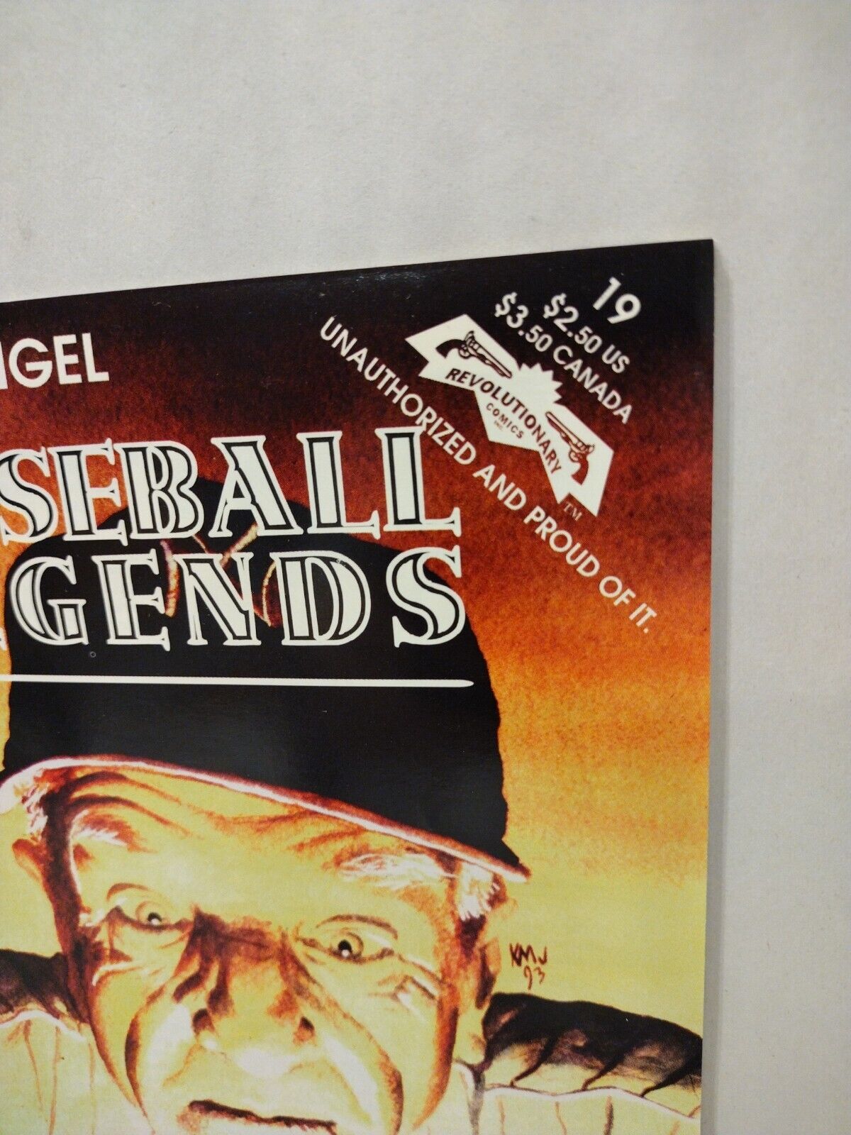 Baseball Legends #19 Casey Stengel (1993) Revolutionary Comics Robert Lawson 