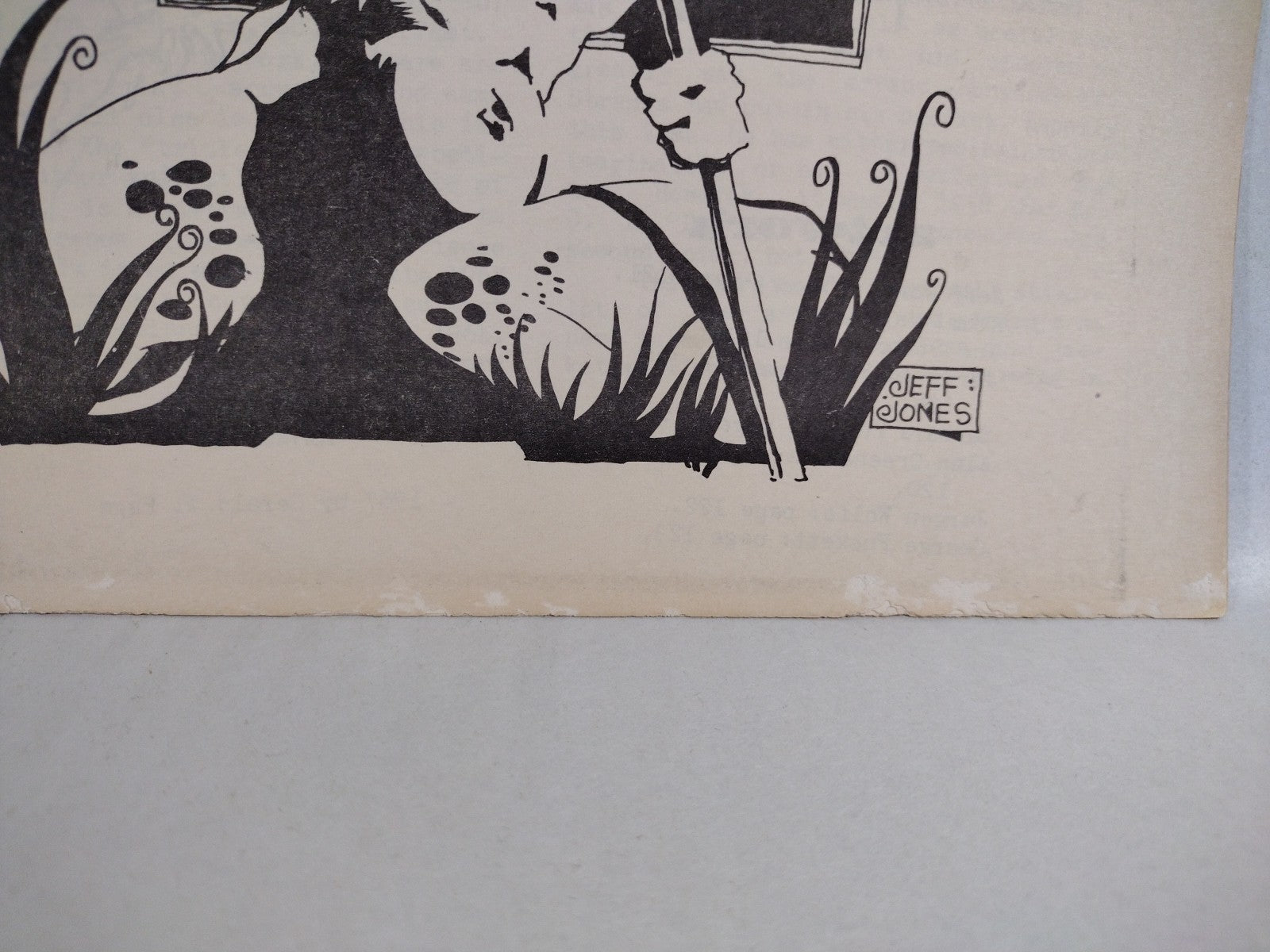 Lore (1966) Jerry Page Fanzine Lot #4 5 6 8 9 Early Jeffery Jones Art