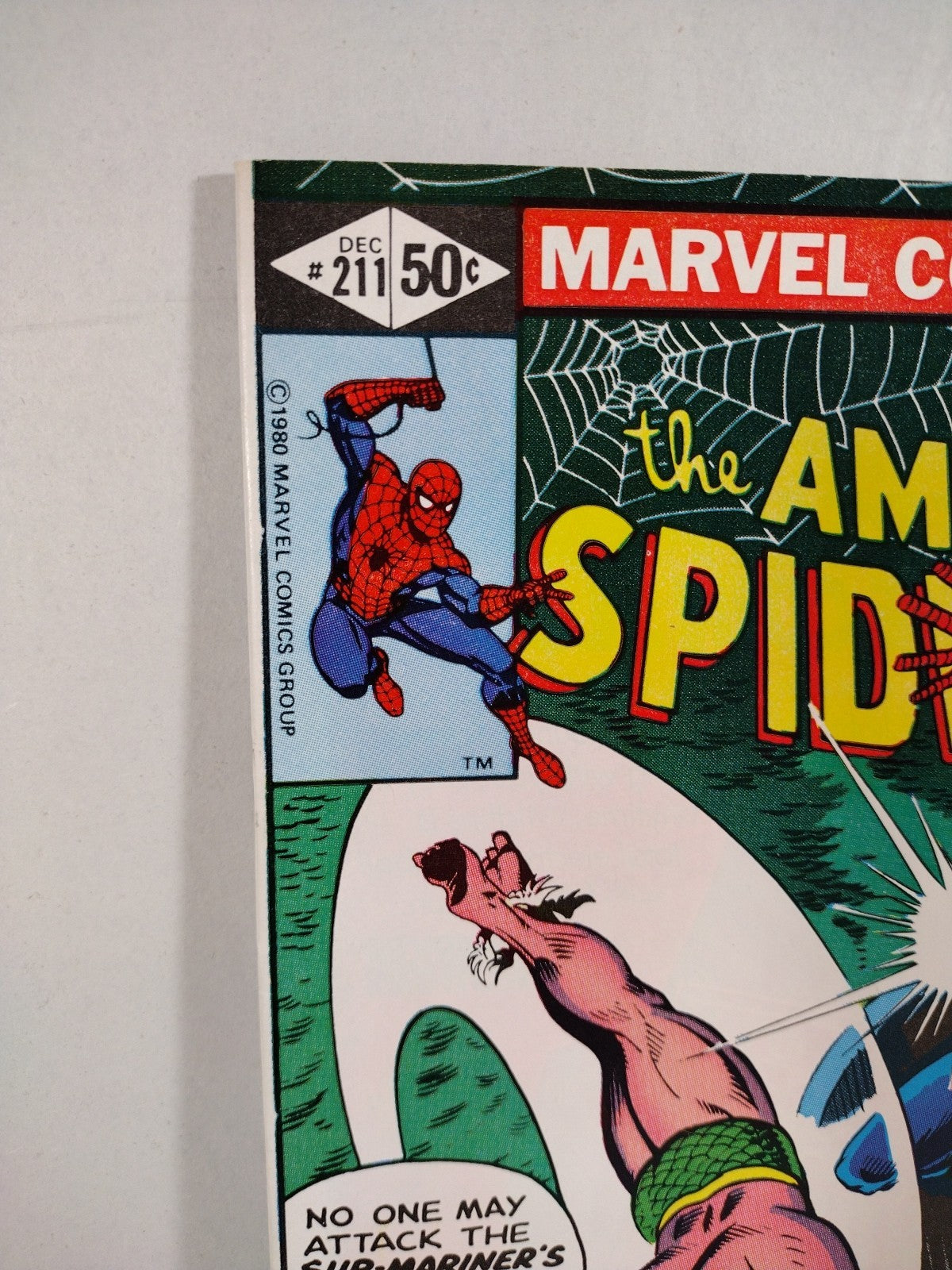 Amazing Spider-Man #211 (1980) Marvel Comic Submariner Appearance VF-NM