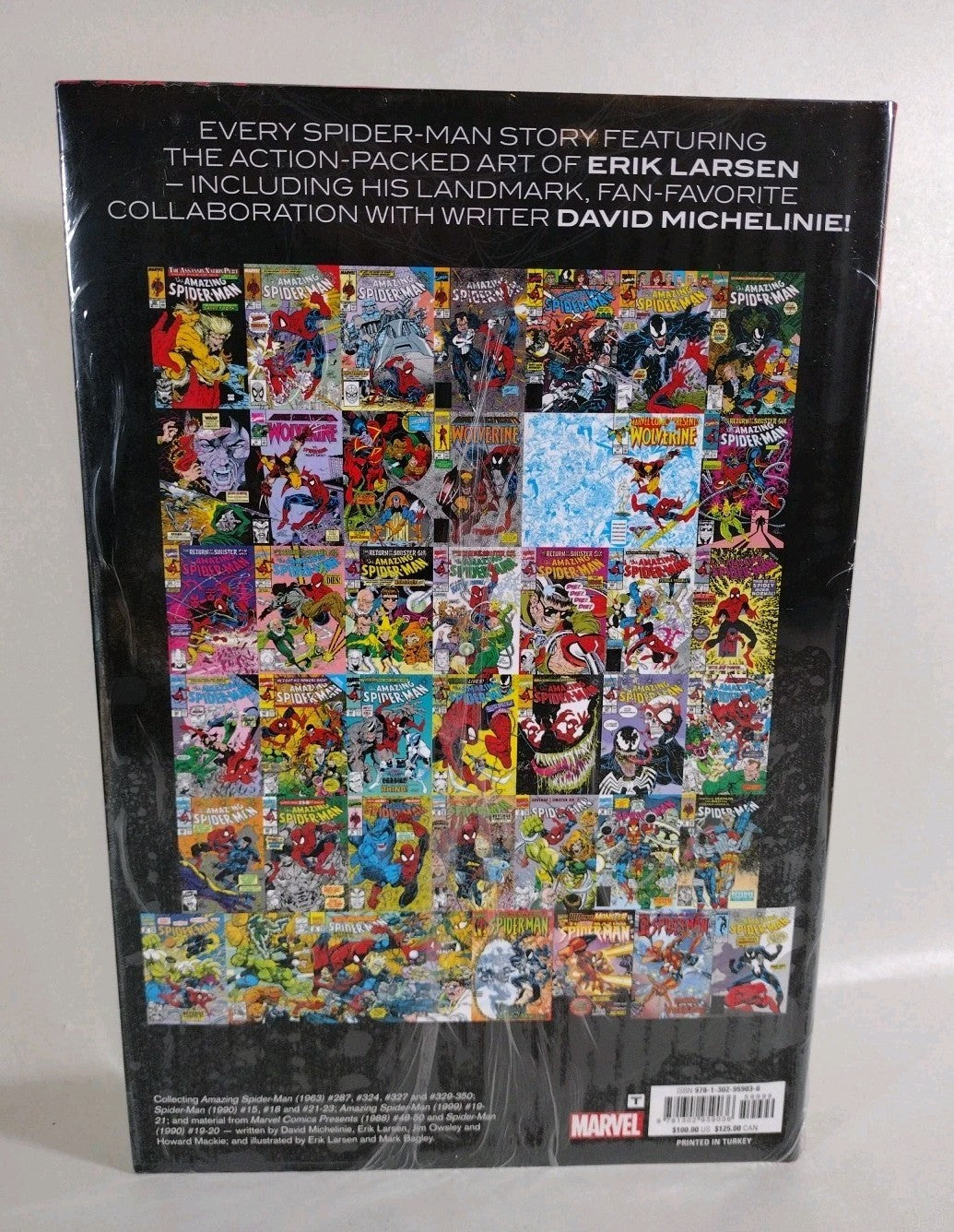 SPIDER-MAN BY MICHELINIE LARSEN OMNIBUS LARSEN EMBERLIN COVER HC Marvel Comics