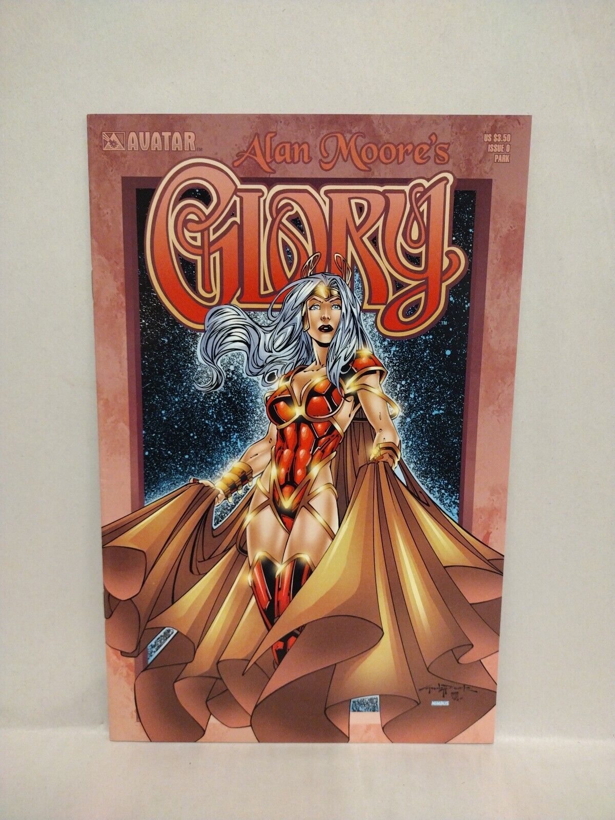 Alan Moore's Glory (2001) Avatar Press Comic Lot Set #0 1 Matt Haley Variant Cvr