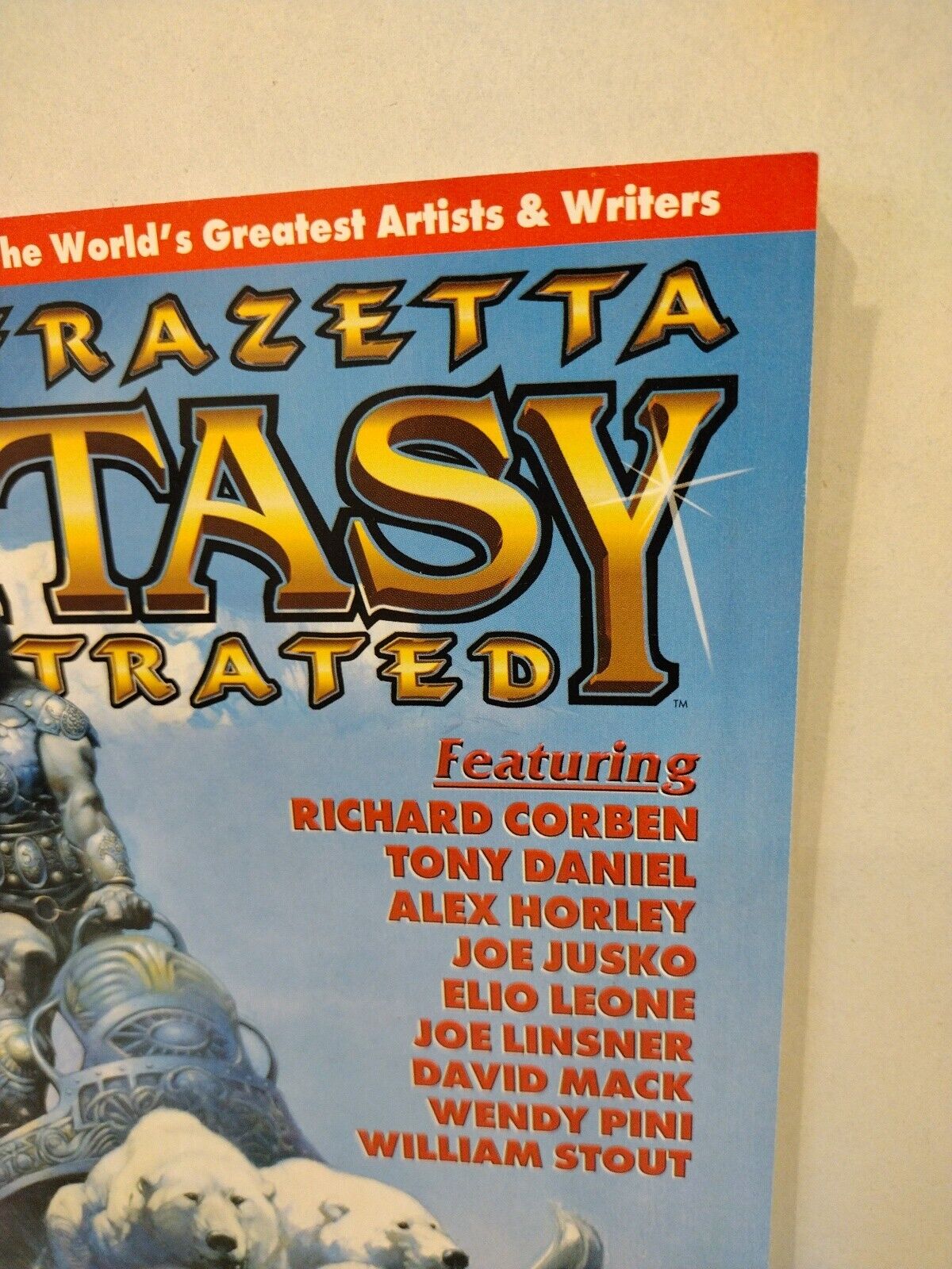 FRANK FRAZETTA Fantasy Illustrated 1 (1998) Comic Magazine Cover A Special Ed