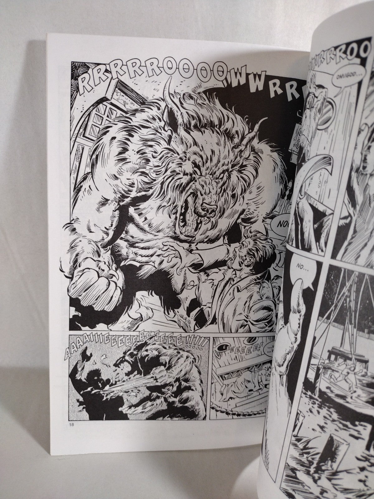 WEREWOLF #1 (1988) BLACKTHORNE COMIC ERIC CORD TV ADAPTATION VF
