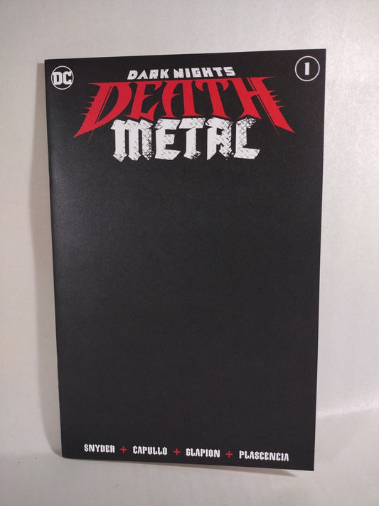 Dark Knights Death Metal #1 (2020) DC Blank Sketch Variant Cover Comic New NM