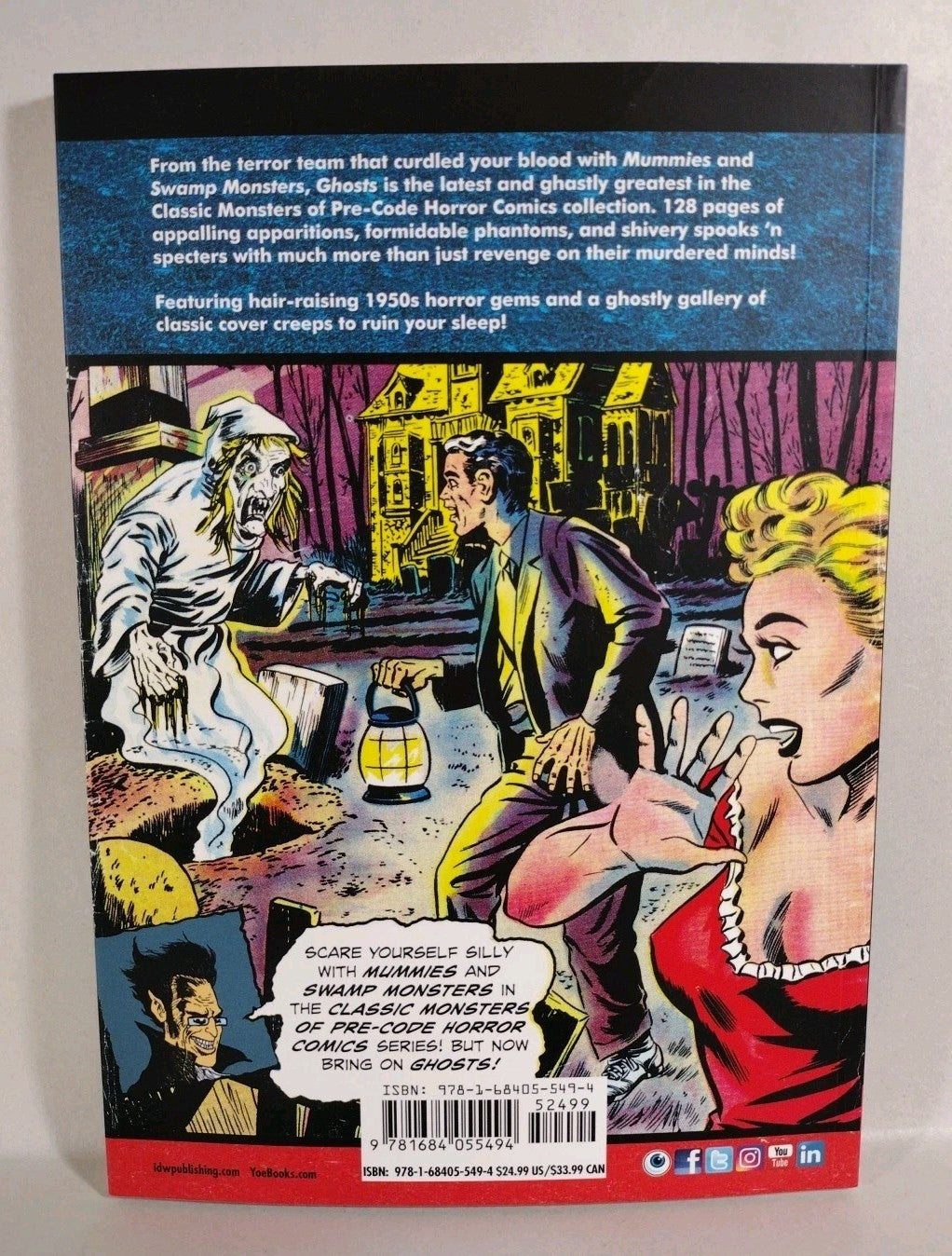 GHOSTS (2019) IDW Yoe Books TPB PRE-CODE HORROR Comics Golden Age Collection