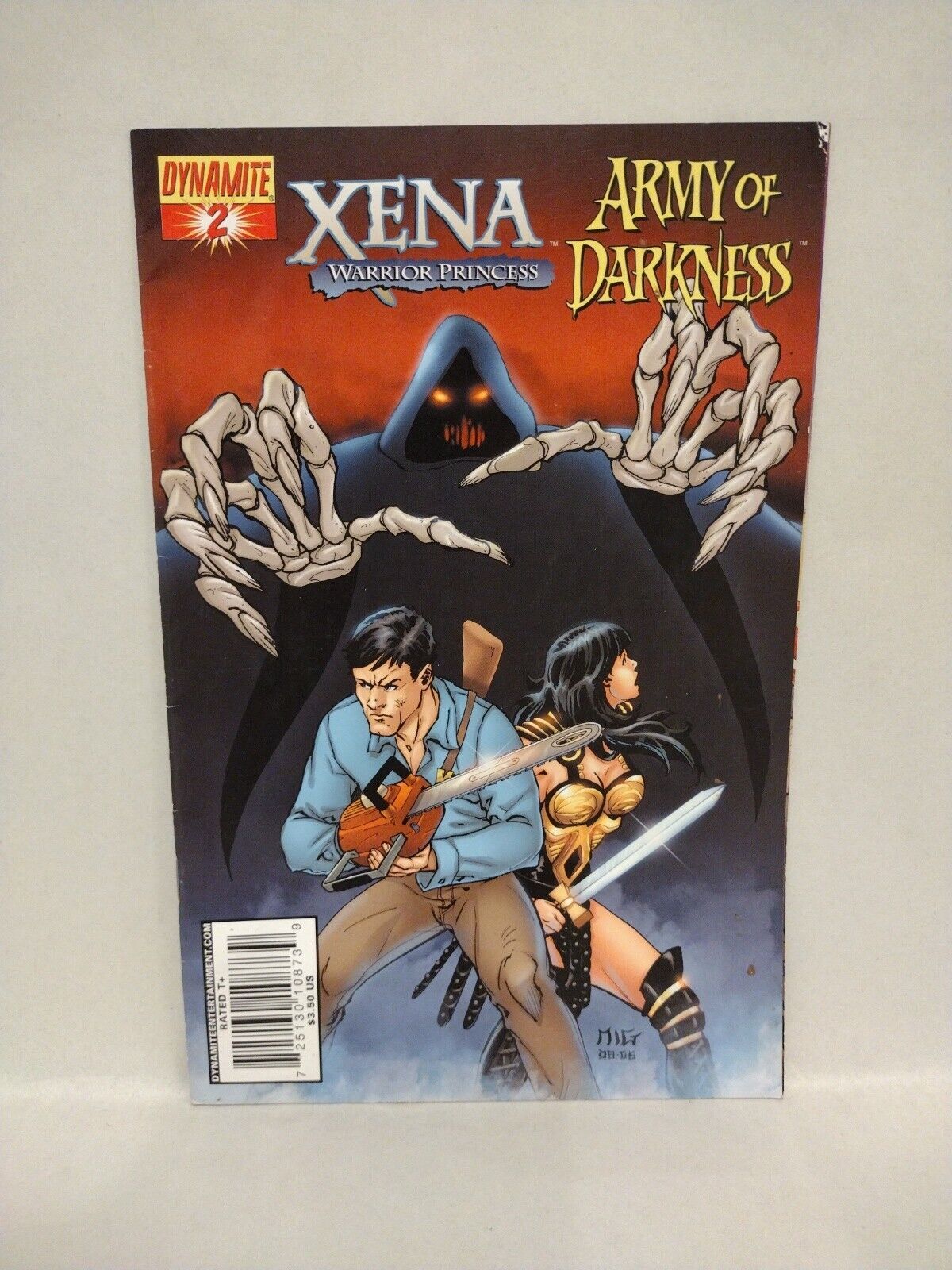 Army Of Darknes / Xena (2008) Vol 1 & 2 Complete Dynamite Comic Sets 1 2 3 4