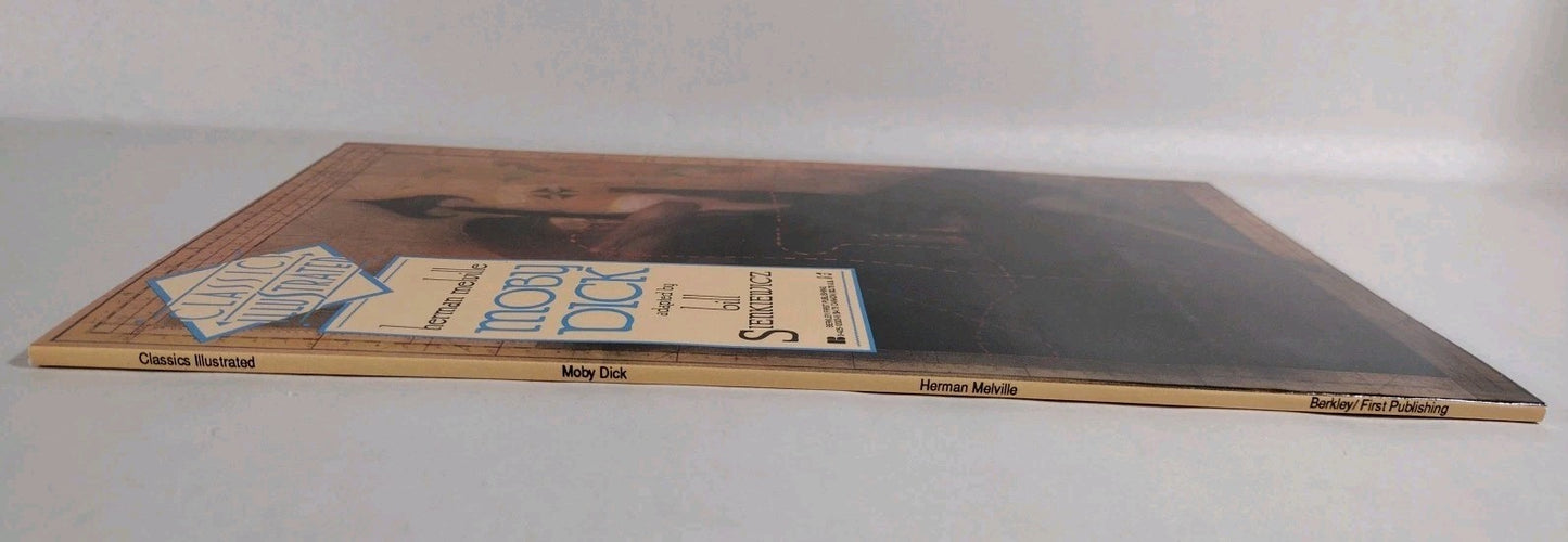 Classics Illustrated #4 (1990) Moby Dick Bill Sienkiwicz Herman Melville Comic