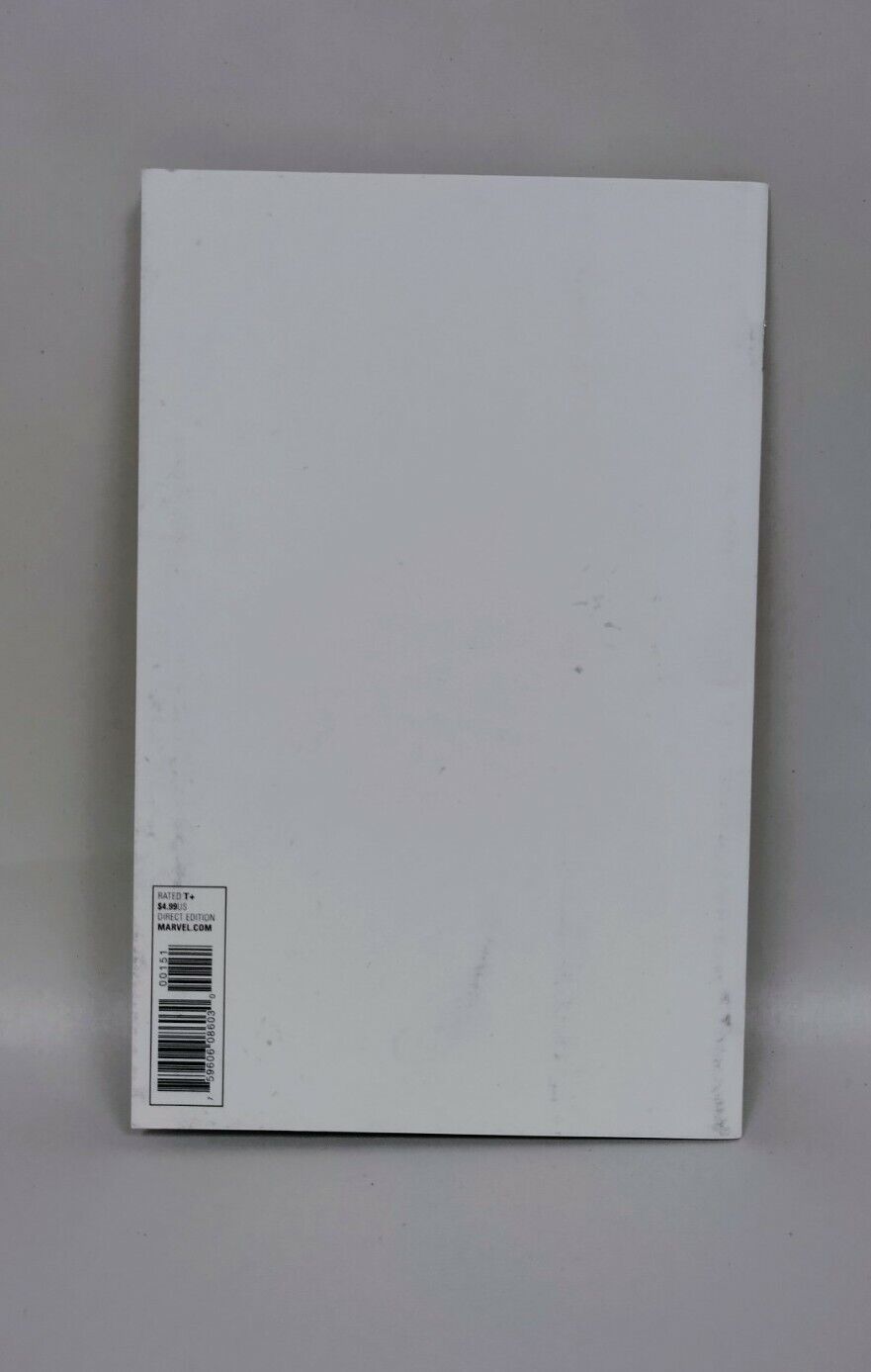 The Avengers#1 (2017) Blank Cover Variant Comic W Original Art ARG COA #257