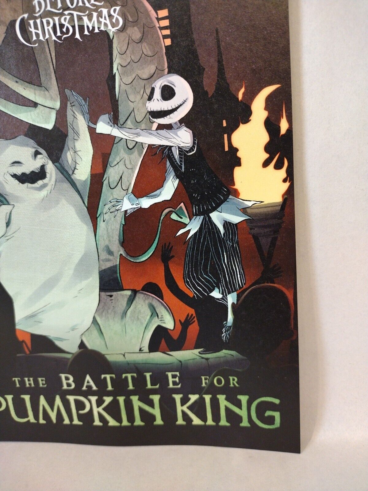 Nightmare Before Christmas Battle For Pumpkin King FCBD Free Comic Book Day NM