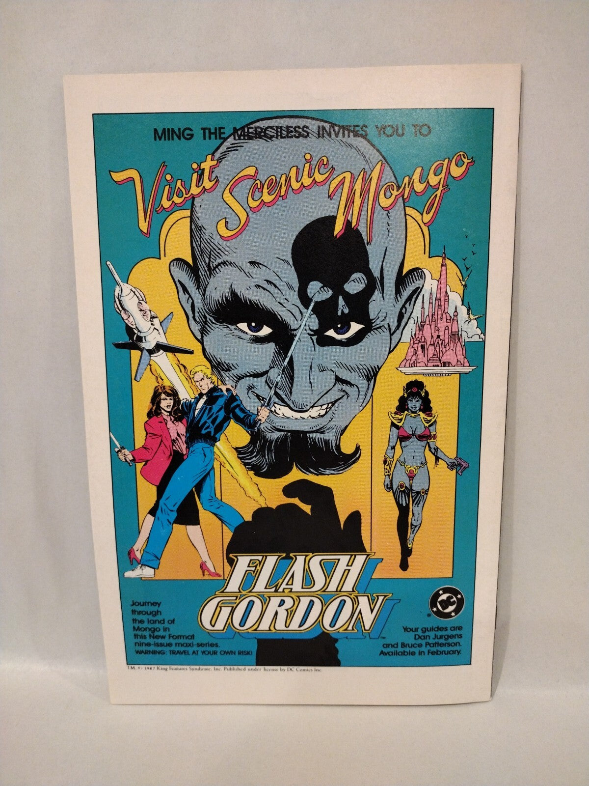 Wasteland #6 (1988) DC Comic w Original Dave Castr Zombie Art ARG COA 