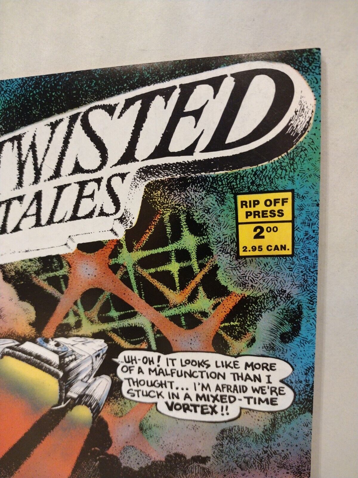 Time Twisted Tales #1 (1986) Rip Off Press Comic Dave Sheridan Comix