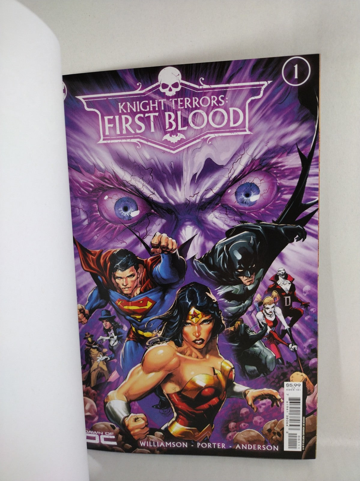 Knight Terrors First Blood #1 (2023) DC Comic Blank Sketch Cover Comic NM