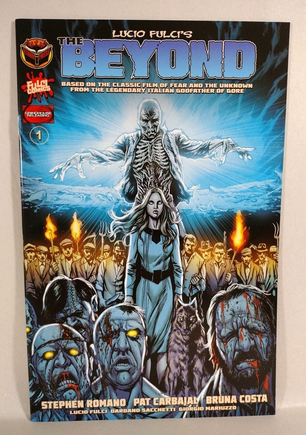 Lucio Fulci THE BEYOND 1 (2021) Standard Edition Eibon Press Comic Romano VF-NM
