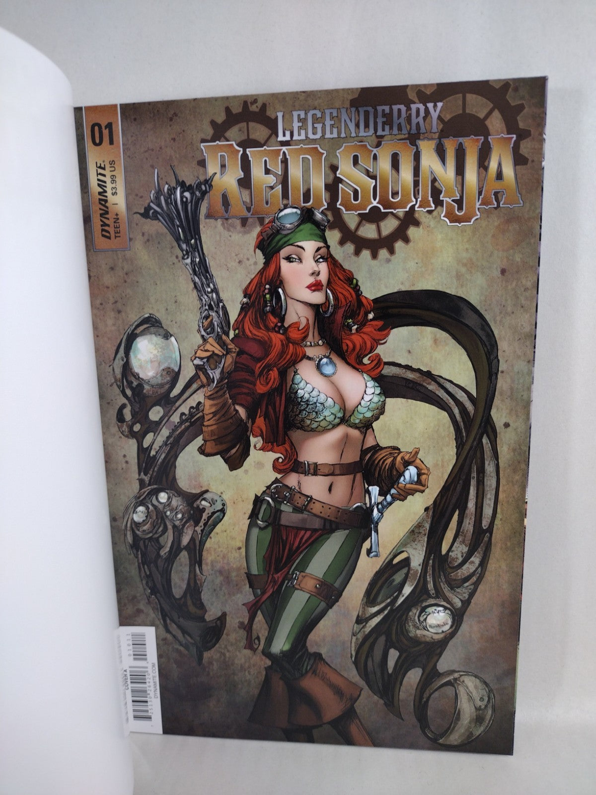 Legenderry Red Sonja #1 (2018) Dynamite Blank Sketch Variant Cover Comic New NM