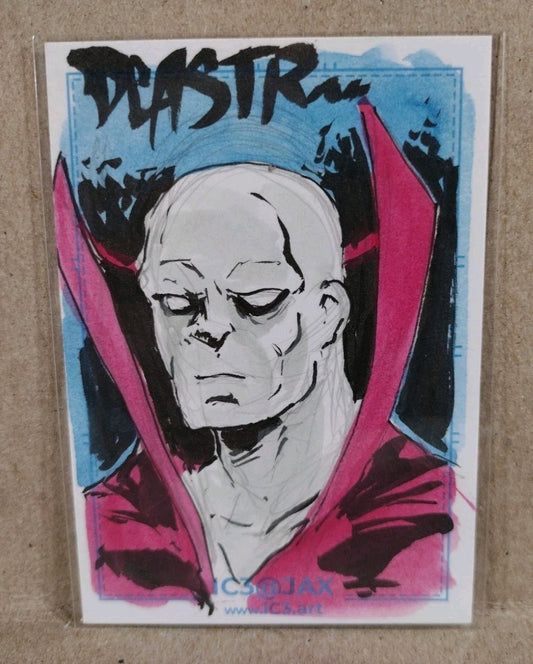 CAF IC3 (2026) JAX Convention Sketch Card W Original Dave Castr Dead Man Art