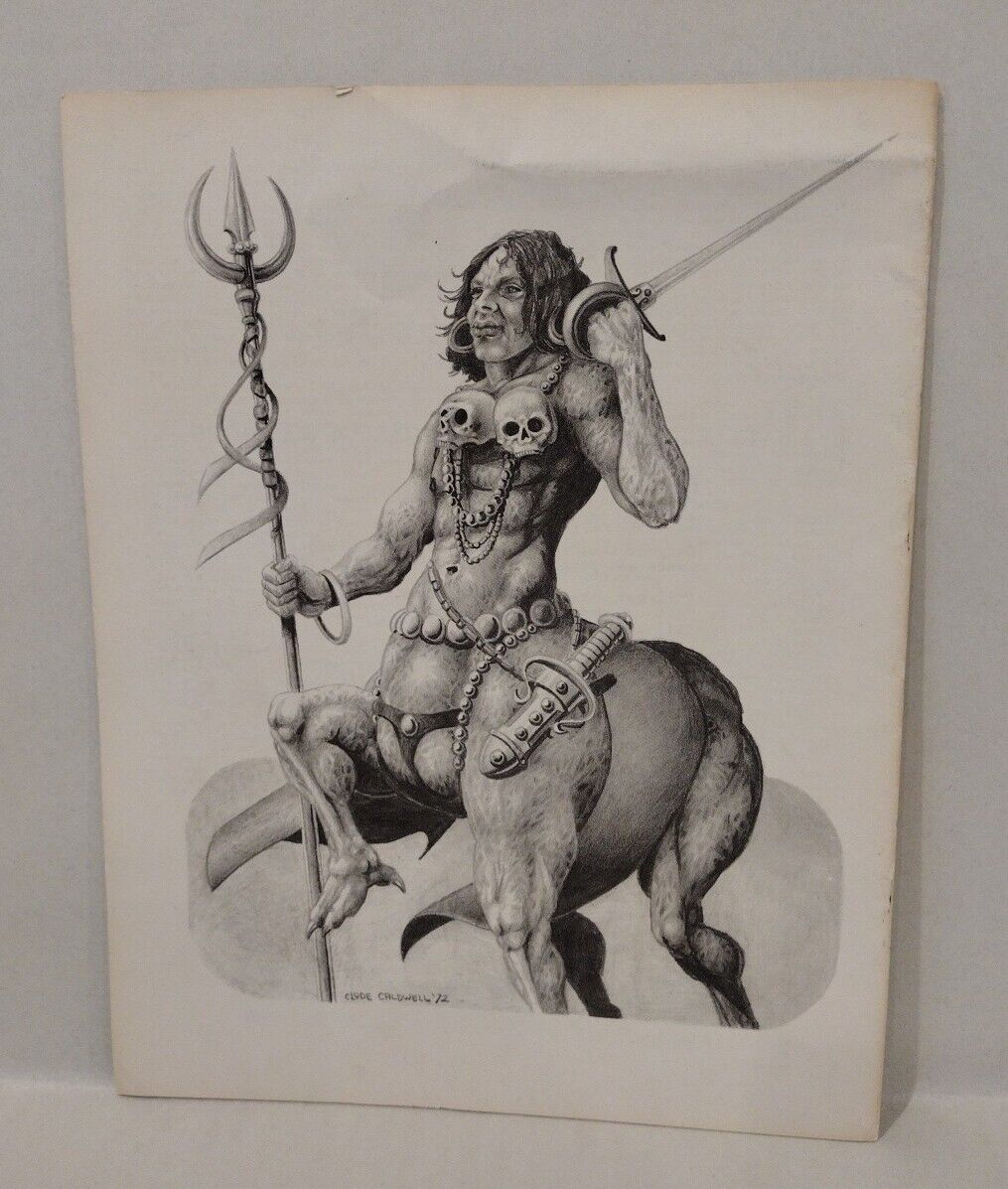 BURROUGHS BULLETIN #34 (1974) Edgar Rice Tarzan Fanzine Richard Corben Cover